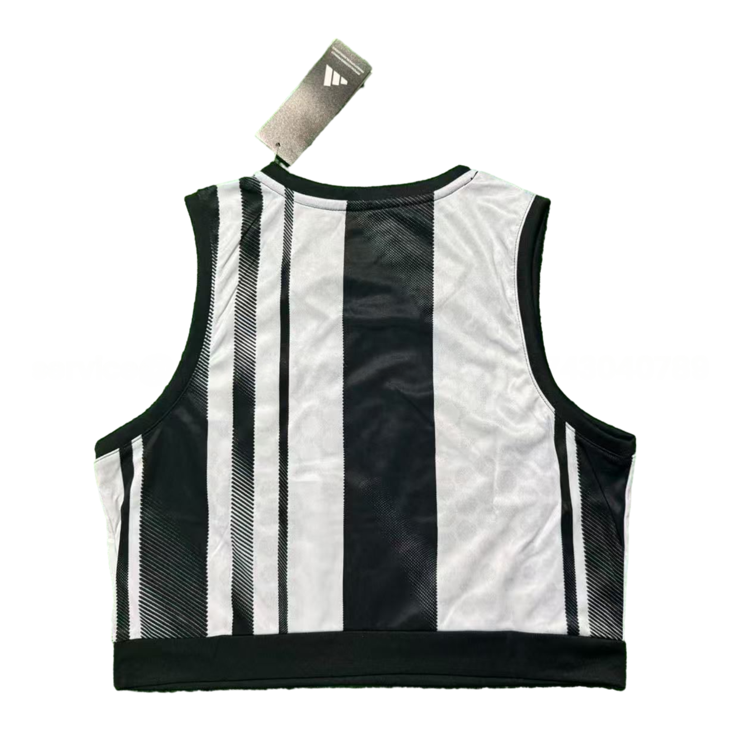 Women's Juventus 25-26 Home Black And White Yoga Vest - UnitedFutballJersey