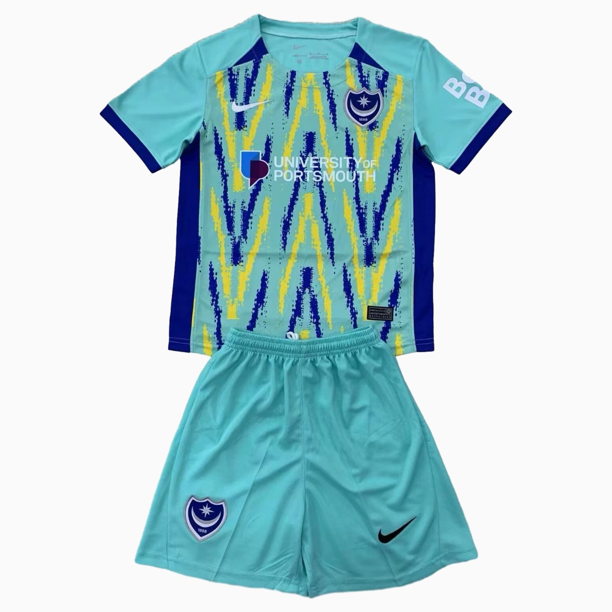 Portsmouth 24-25 Third Men's Adult Jersey Set - Fans Version - UnitedFutballJersey