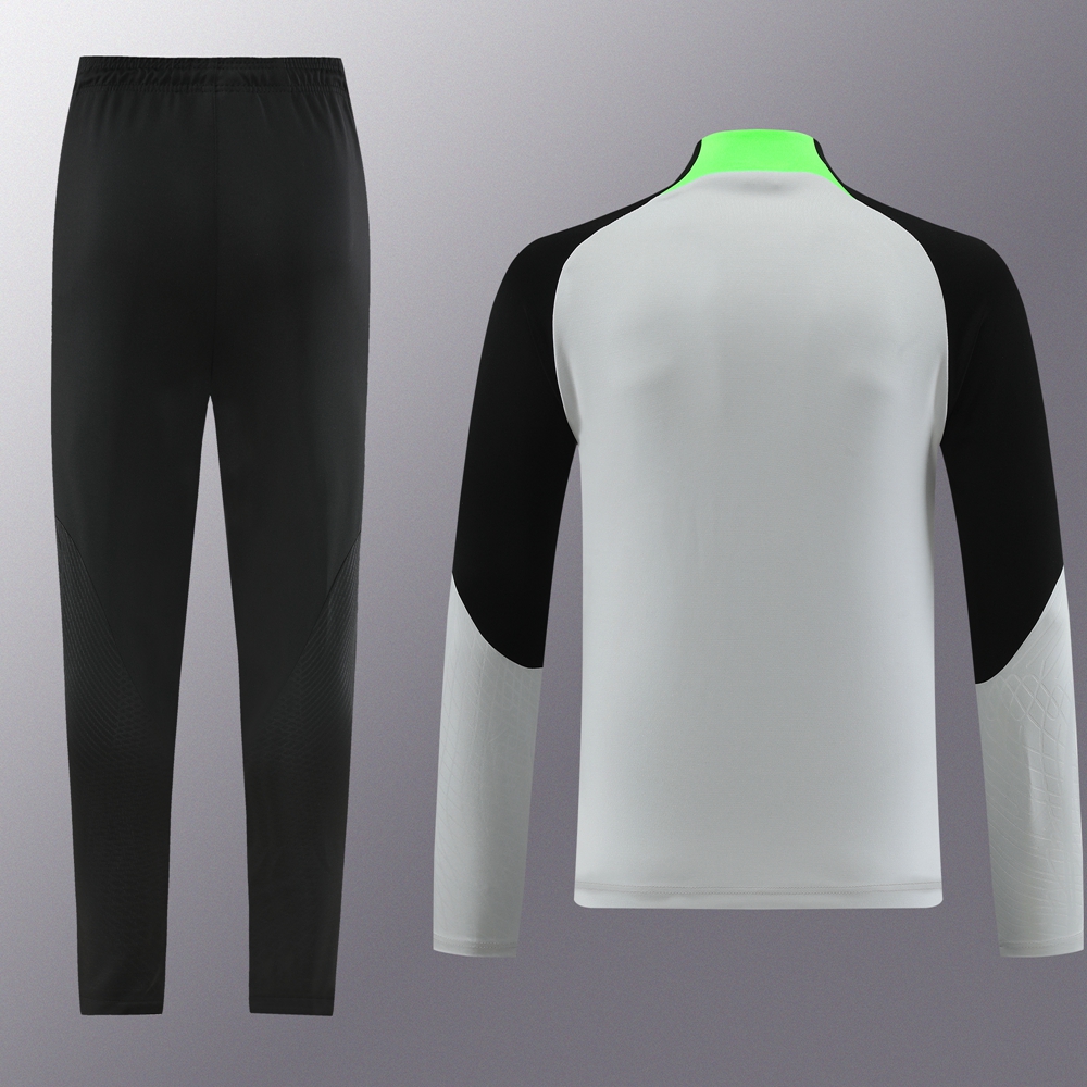 Liver.pool23-24 Long Sleeve Training Set - Grey - UnitedFutballJersey
