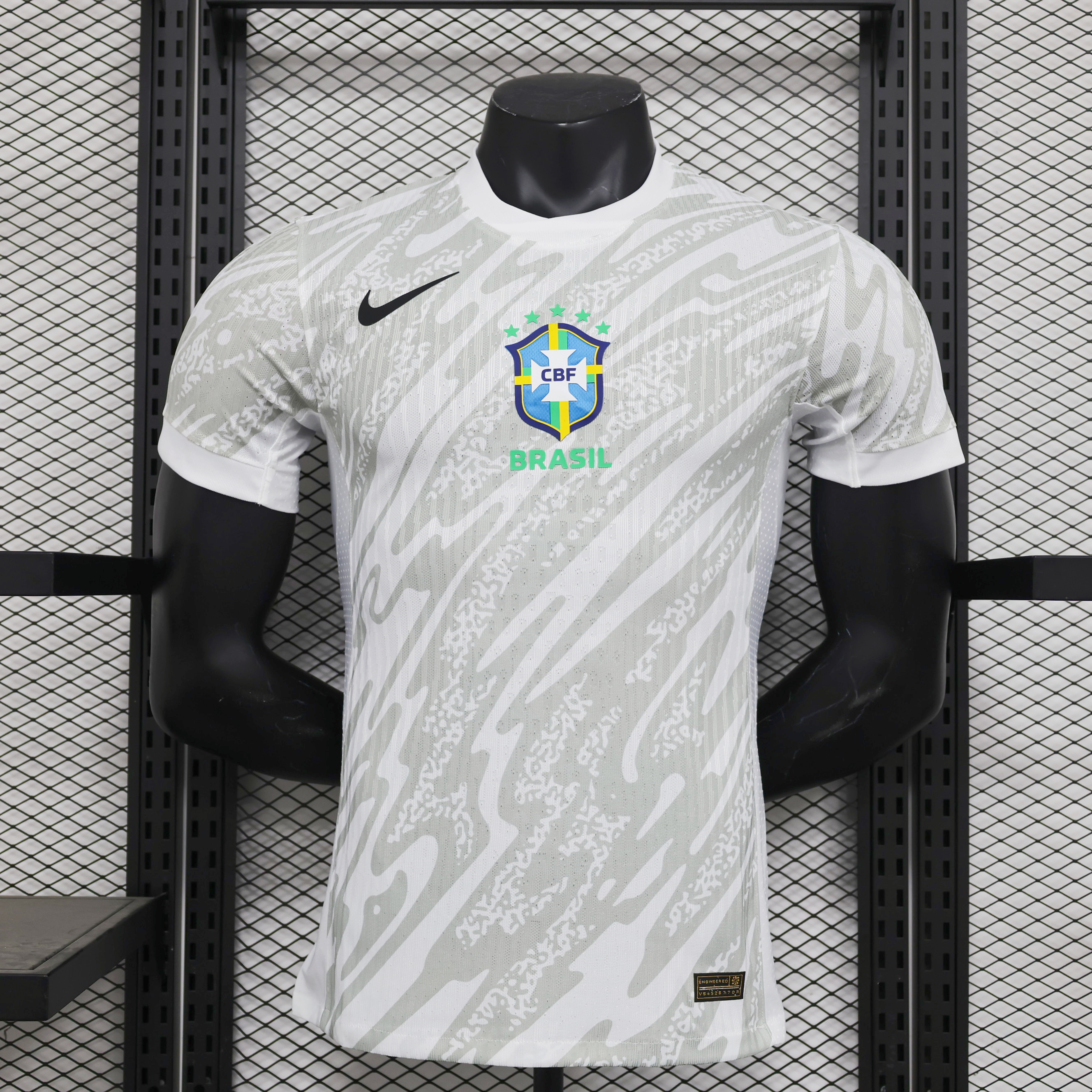 Brazil 23-24 White Special Edition Jersey - Player Version - UnitedFutballJersey