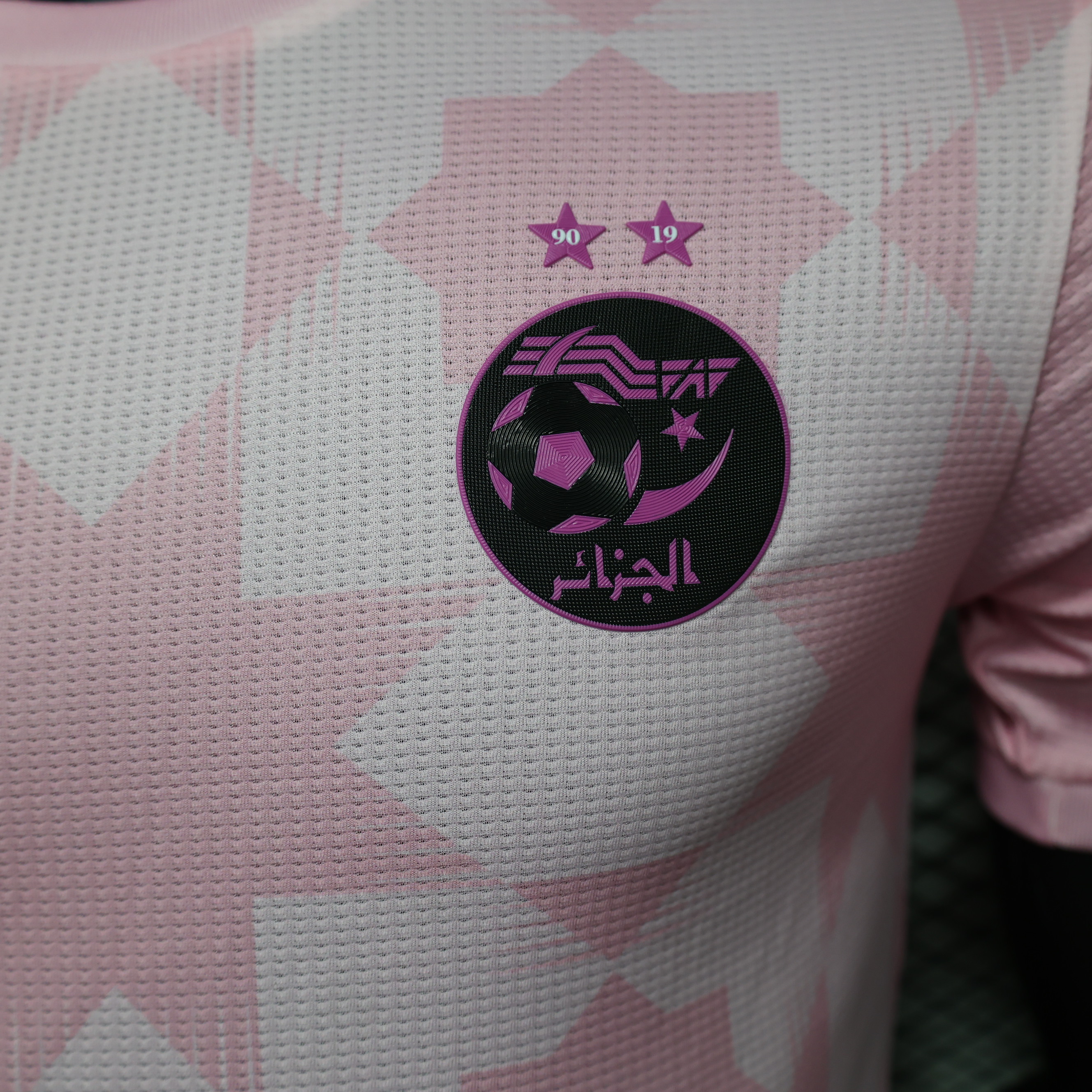 Algeria 23-24 Pink Jersey - Player Version - UnitedFutballJersey