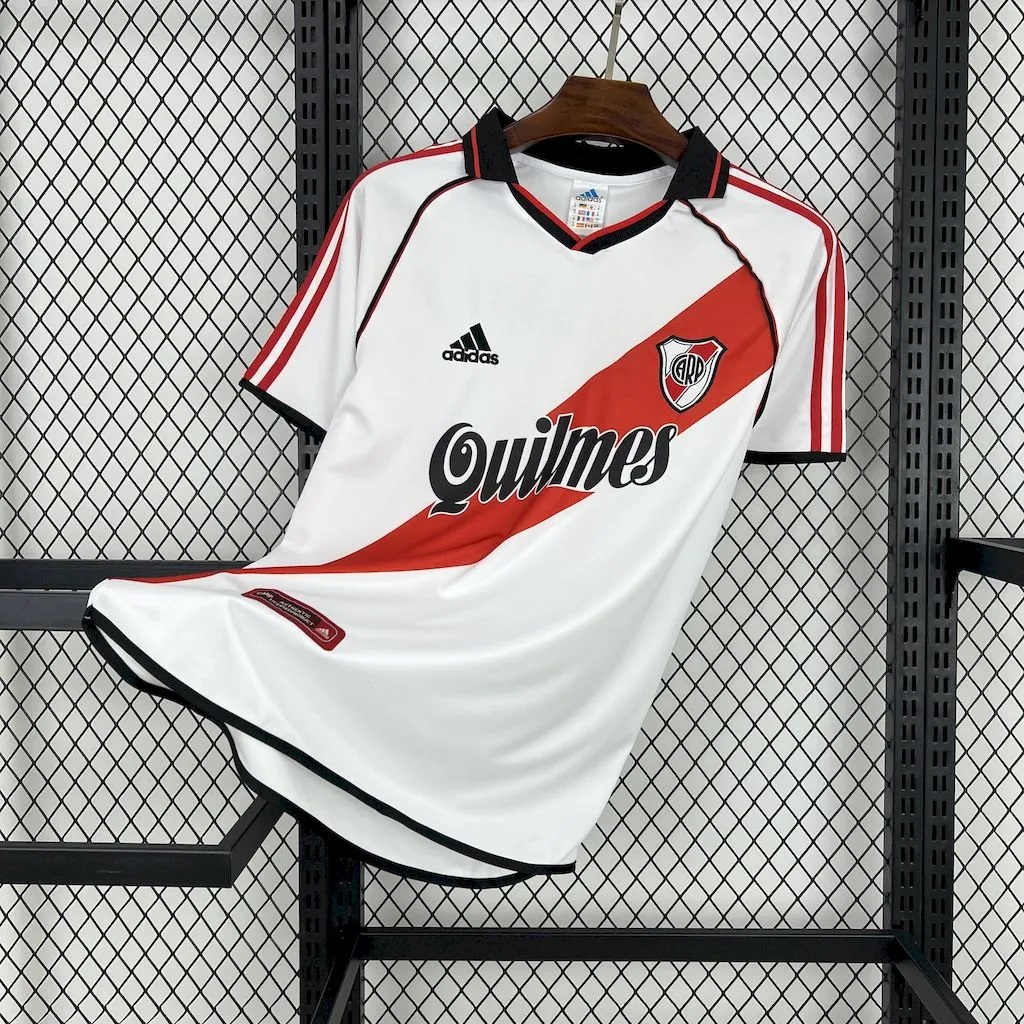 Retro River Plate 2000-01 Home Jersey - UnitedFutballJersey