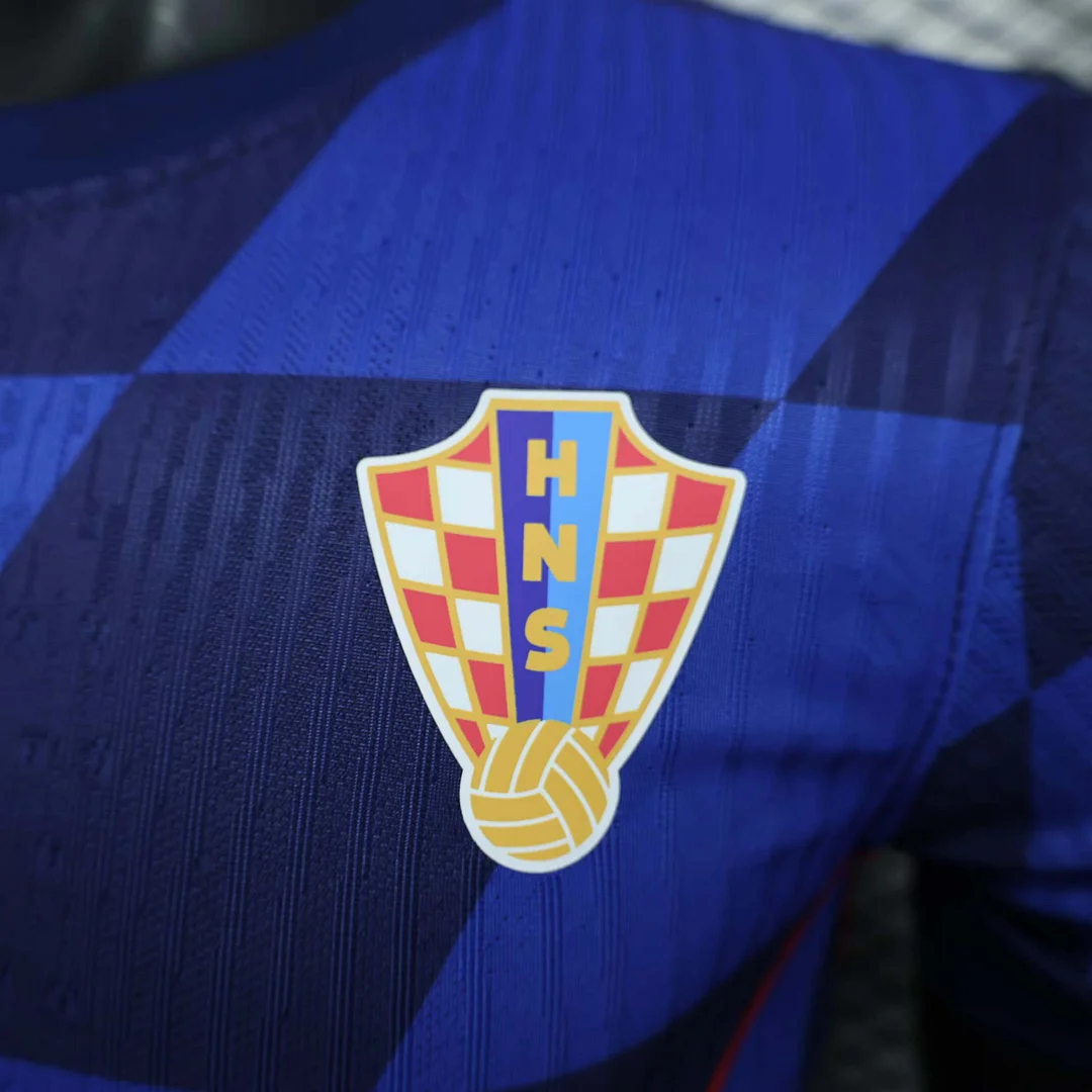 Croatia 2024 Away Stadium Jersey - Player Version - UnitedFutballJersey