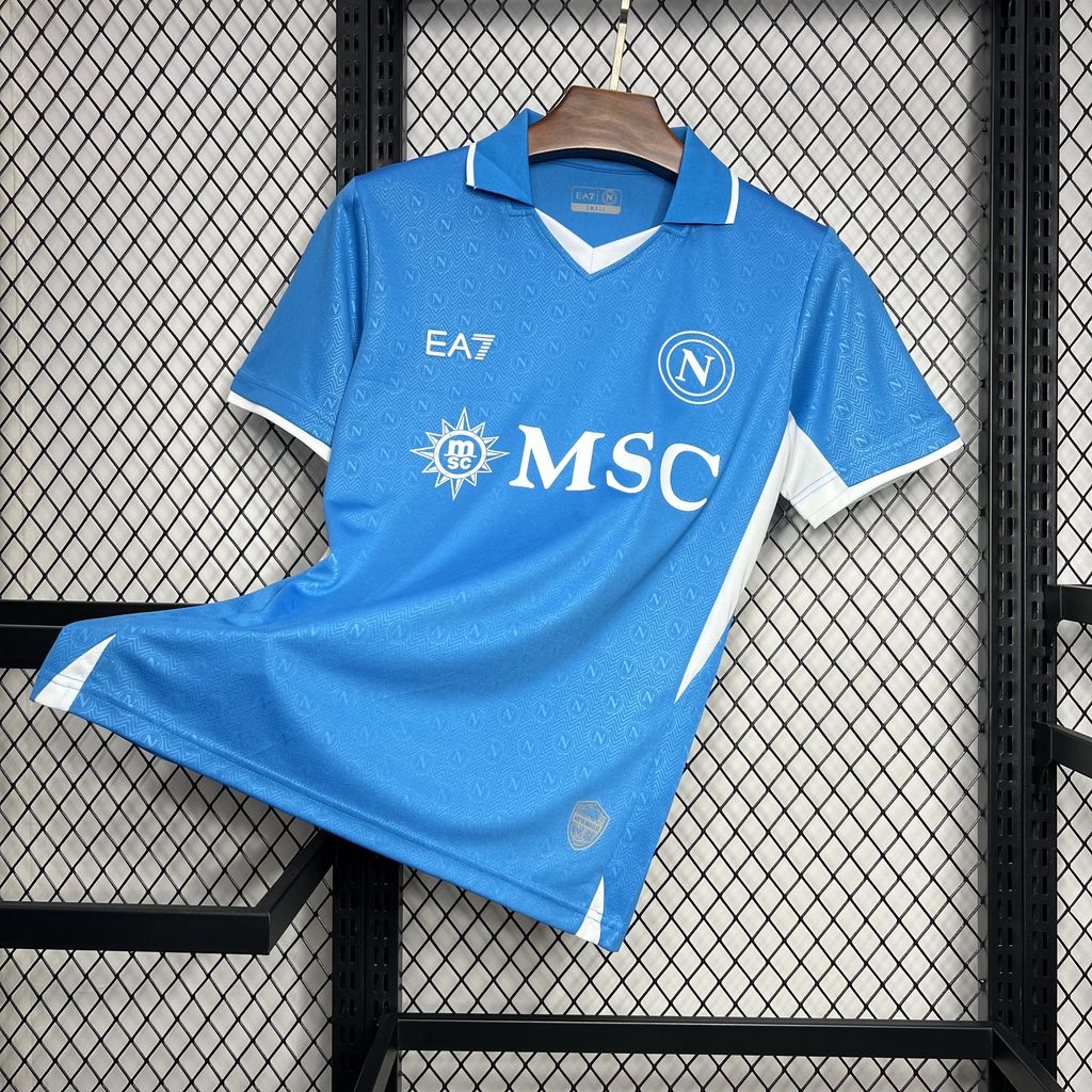 SSC Napoli 24-25 Home Stadium Jersey - Fans Version - UnitedFutballJersey