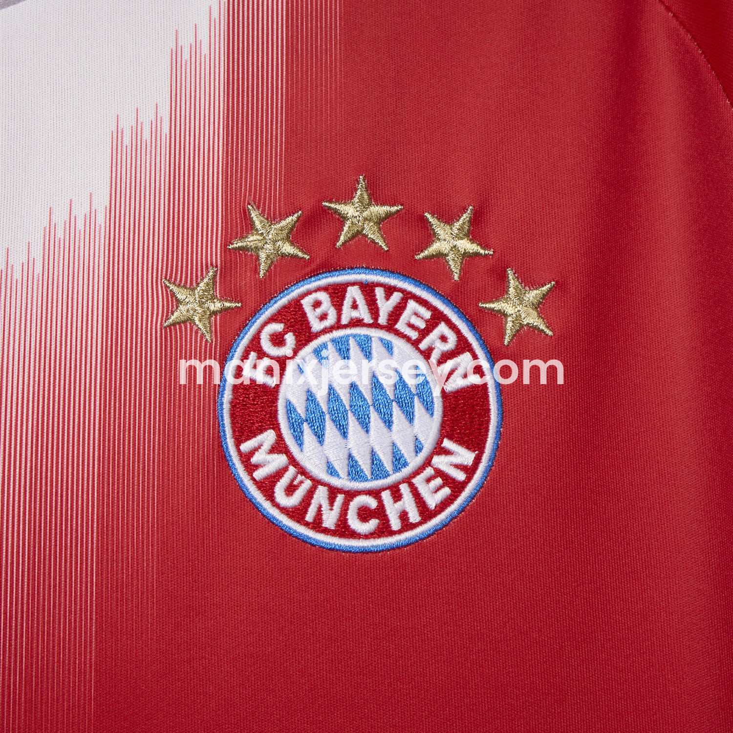 Bayern Munich 25-26 Pattern M Home Jersey(New Leaked Version) - Fans Version - UnitedFutballJersey