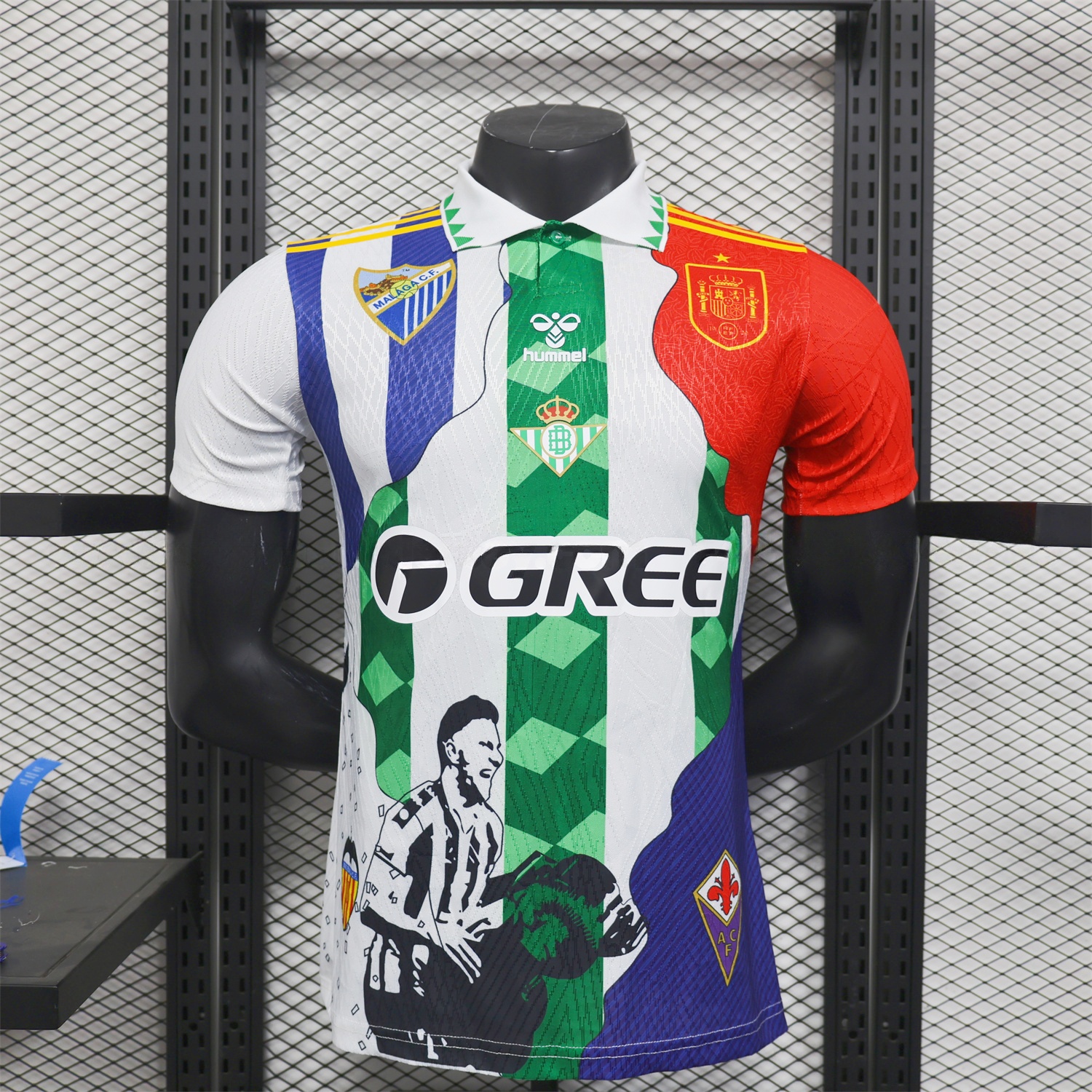 Joaquín 25-26 Career Commemorative Jersey - Player Version - Real Betis Spain Malaga Fiorentina - UnitedFutballJersey