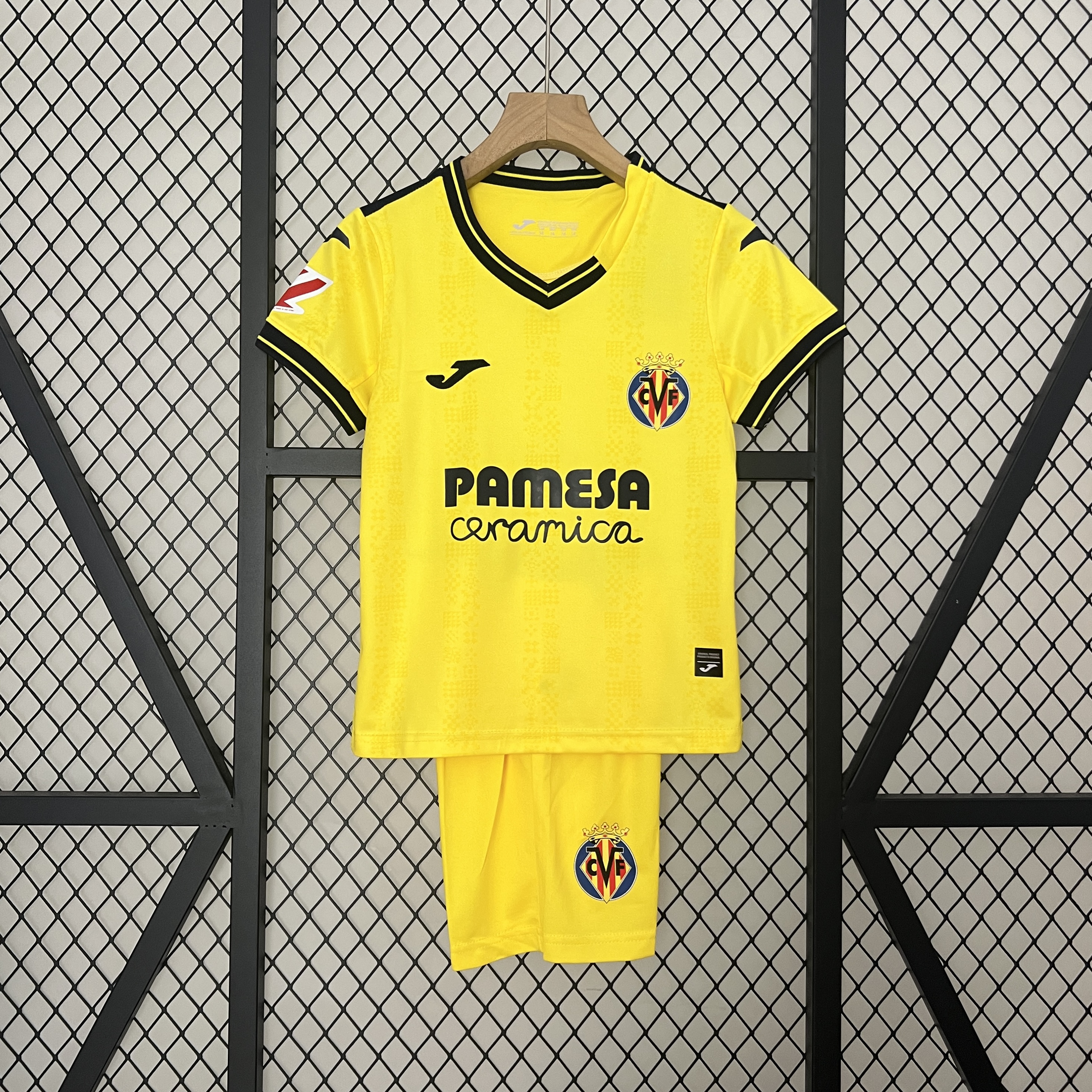 Villarreal 24-25 Home Stadium Kids Kit - UnitedFutballJersey