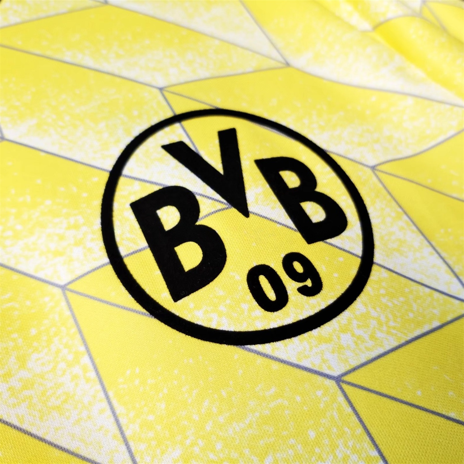 Retro Dortmund 1988-89 Home Jersey - UnitedFutballJersey
