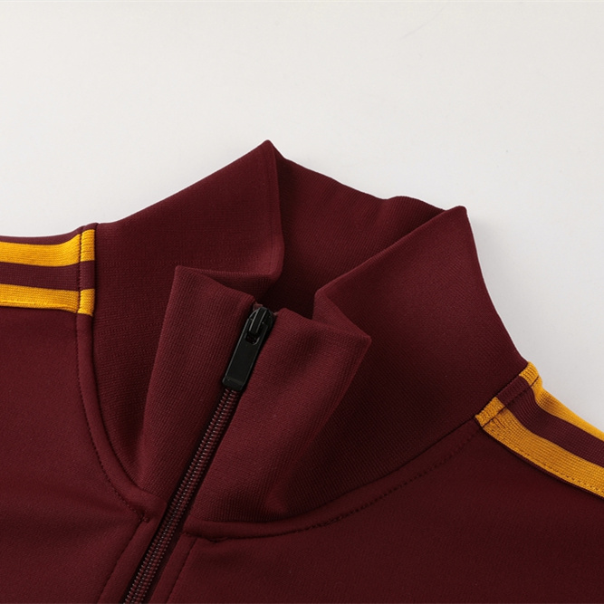 Roma 23-24 Jacket Training Tracksuit - Red - UnitedFutballJersey