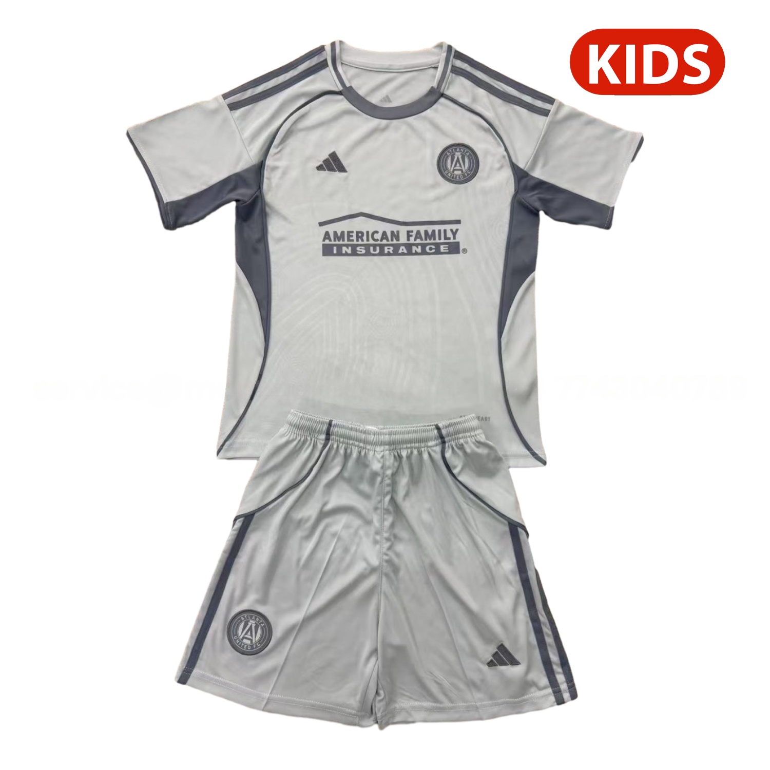 Atlanta United 25-26 Pre-Match Training Kids Kit - UnitedFutballJersey
