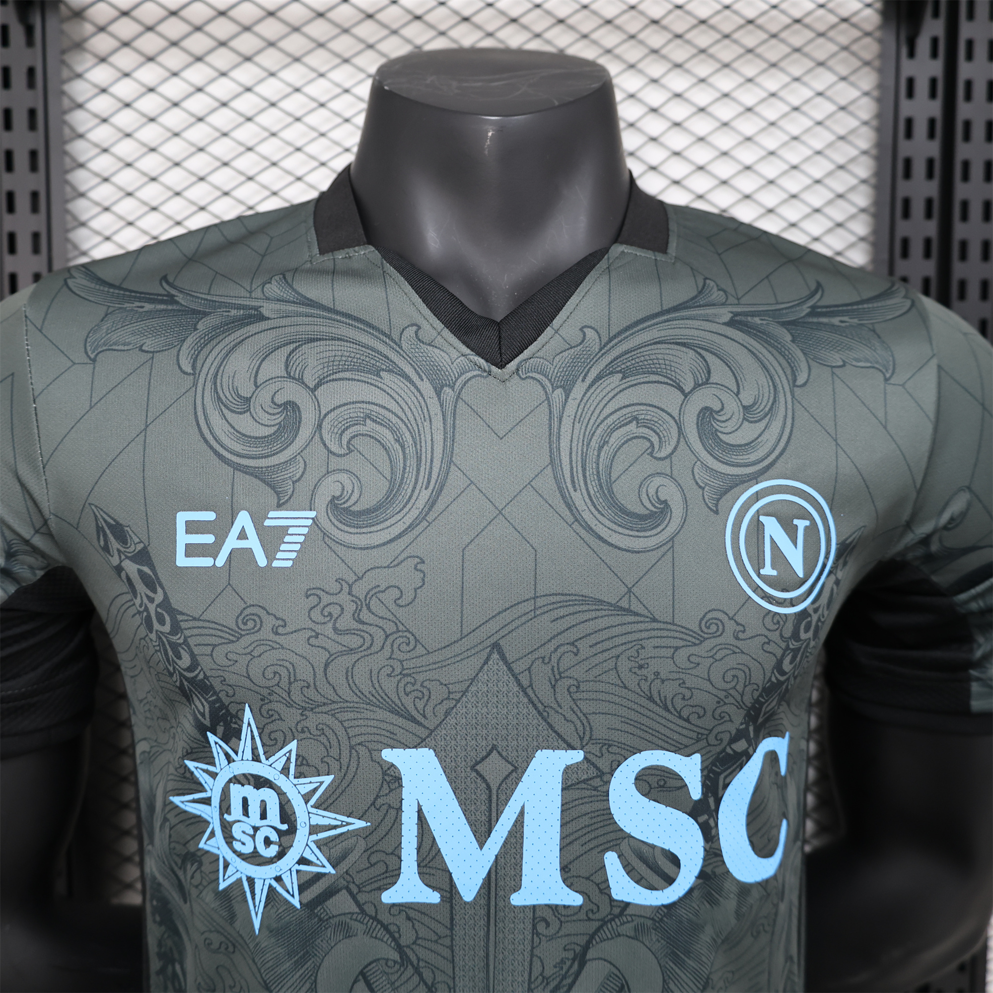 Napoli 24-25 Third Jersey - Player Version - UnitedFutballJersey