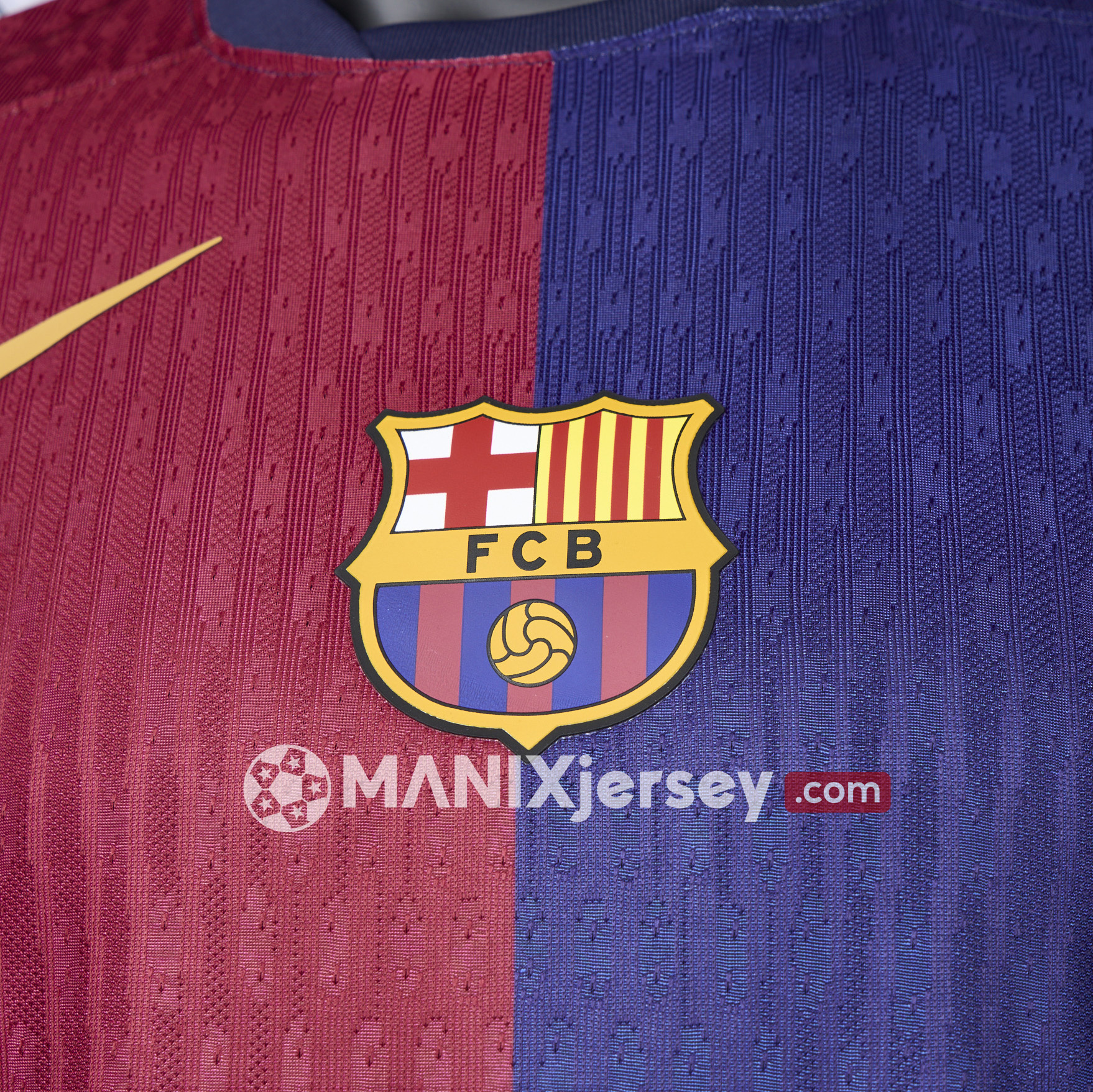 Barcelona 24-25 Home Unsponsored Jersey - Player Version - UnitedFutballJersey
