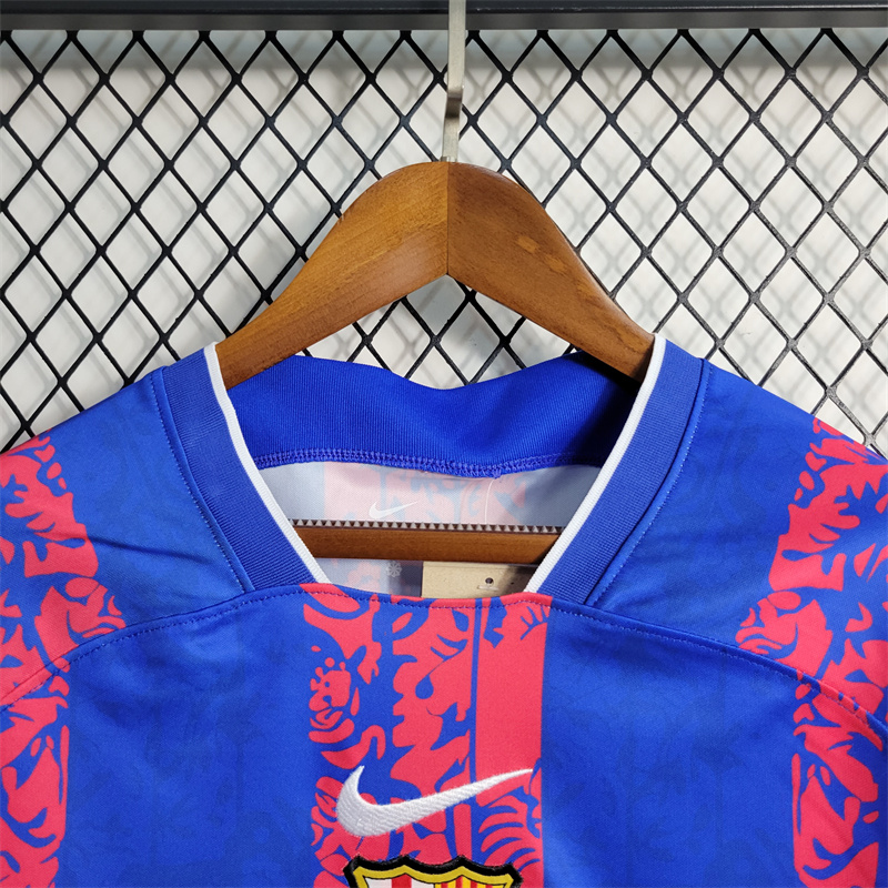 23-24 B.A.R.S.A Blue Training Shirt - Fans Version - UnitedFutballJersey