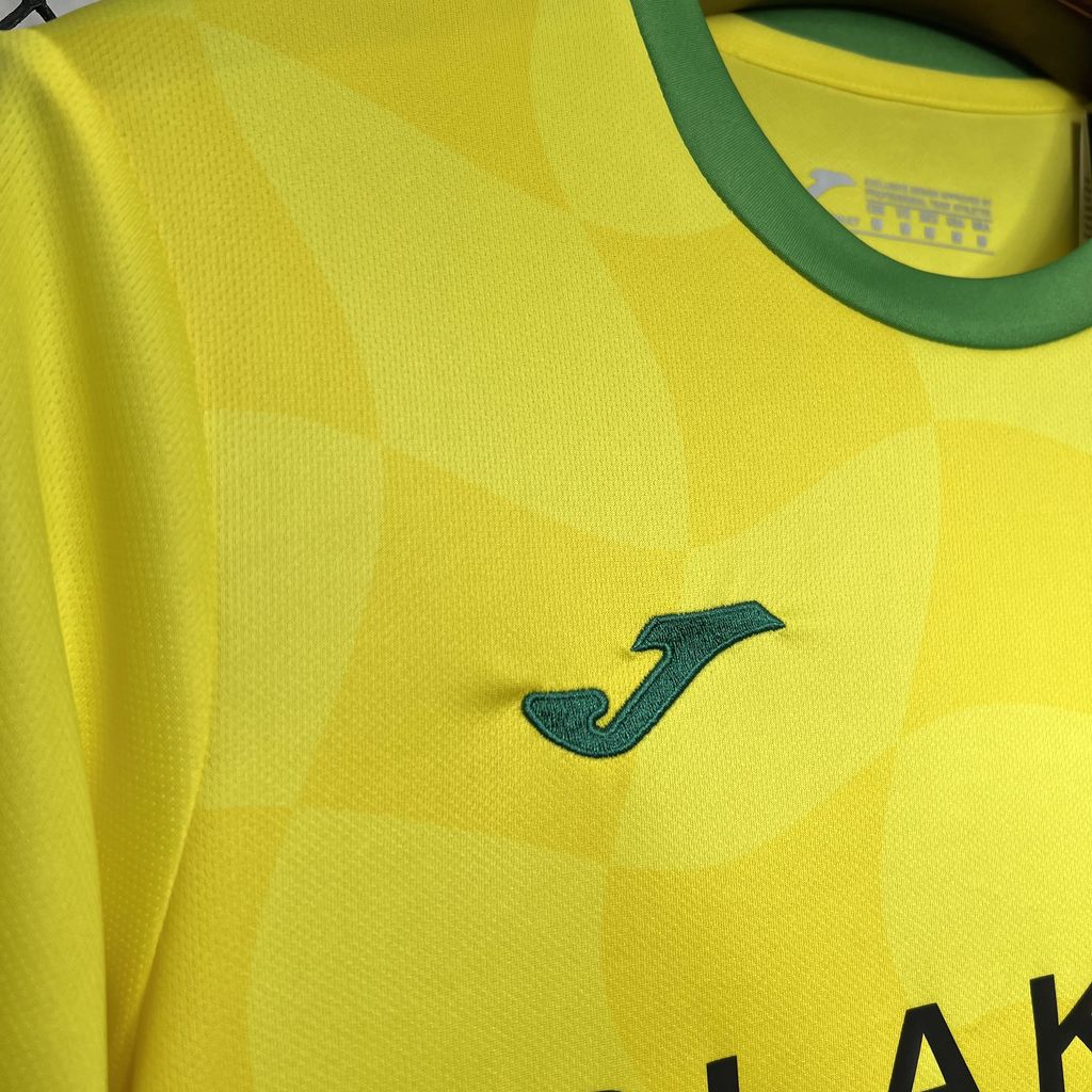 Norwich City 24-25 Home Stadium Jersey - Fans Version - UnitedFutballJersey