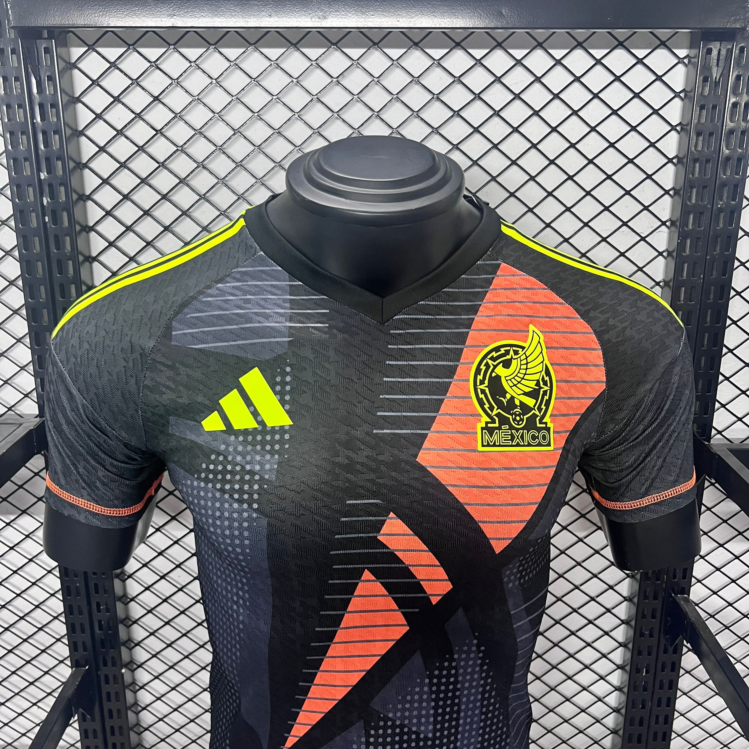 Mexico 2024 Black Goalkeeper Jersey - Player Version - UnitedFutballJersey