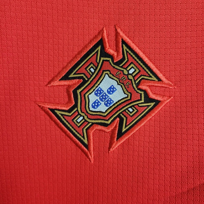 Portugal 2024 Home Stadium Kids Kit - UnitedFutballJersey