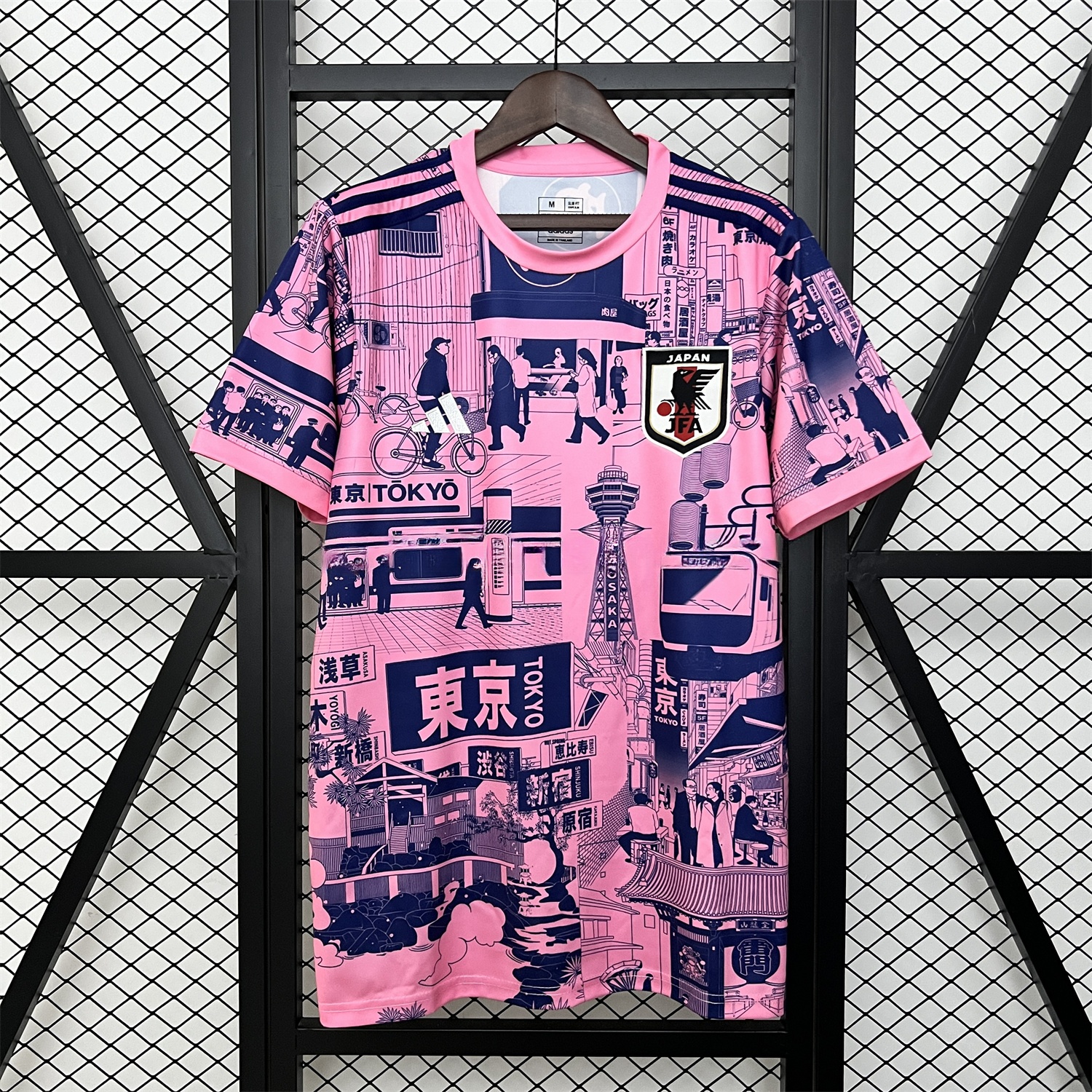 Japan 2024 Tokyo Street Pink Special Edition Jersey - Fans Version - UnitedFutballJersey