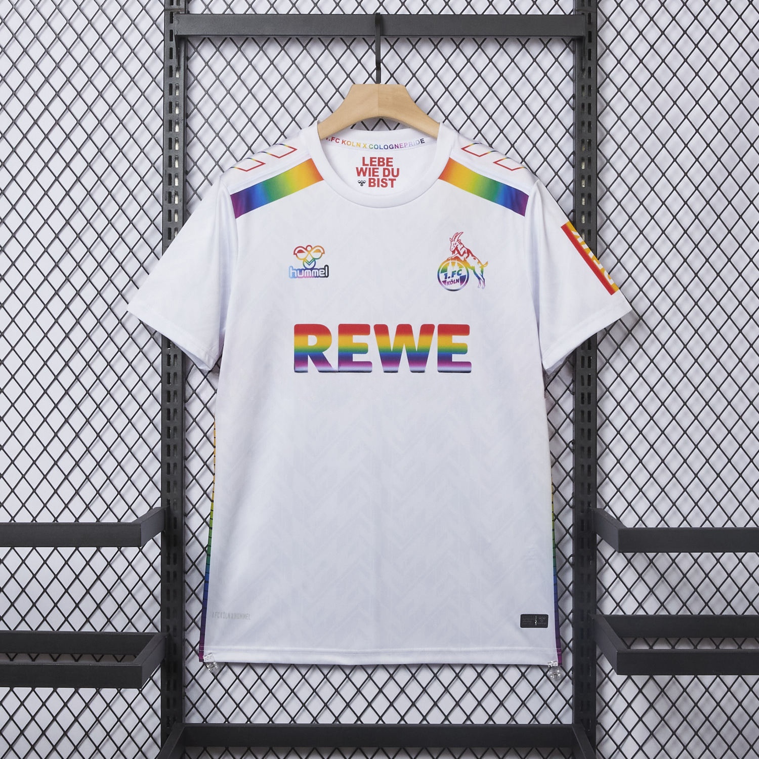 1. FC Köln 2024-25 Pride Diversity Special Edition Jersey - Fans Version - UnitedFutballJersey