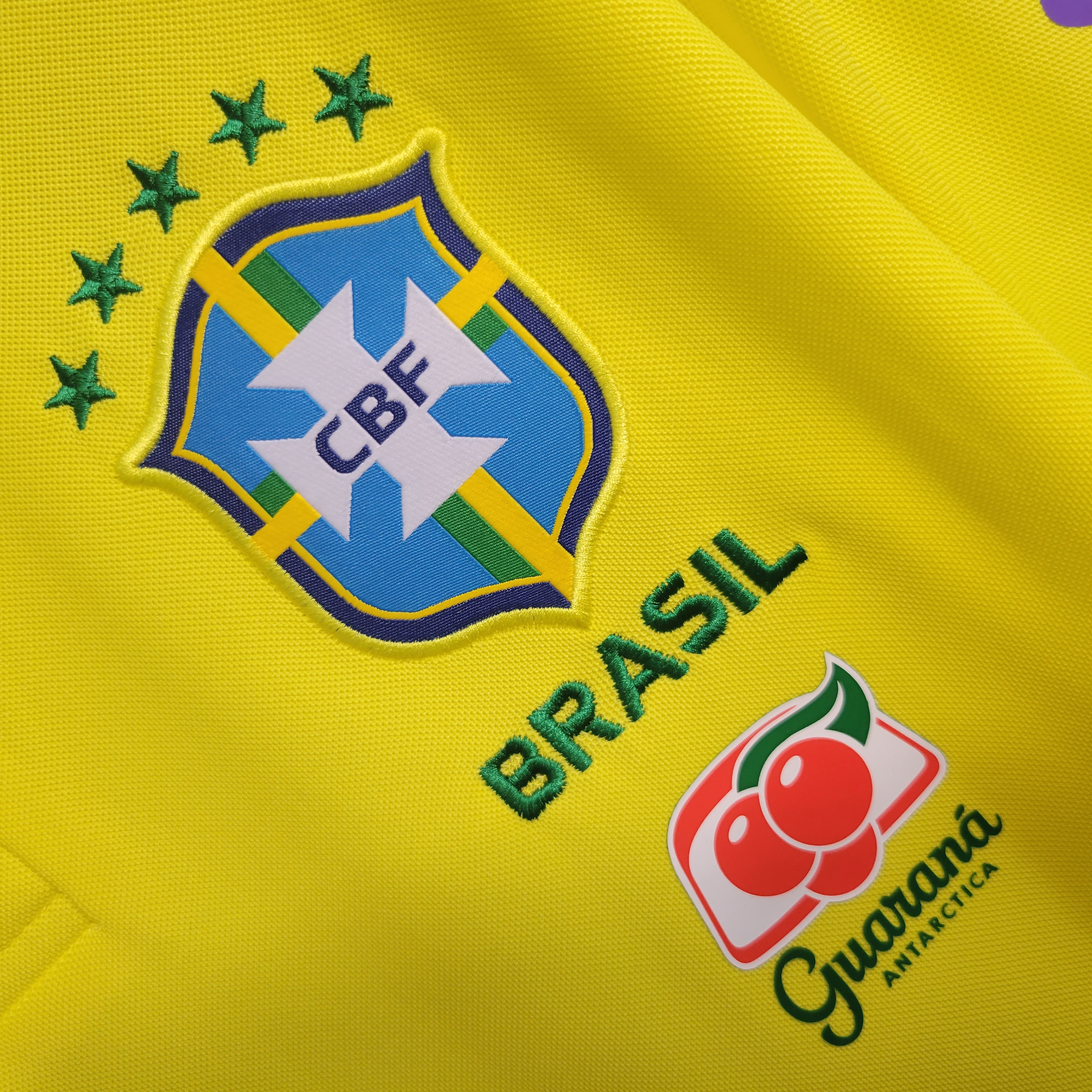 Retro Brazil 2022 Yellow Training Jersey - UnitedFutballJersey