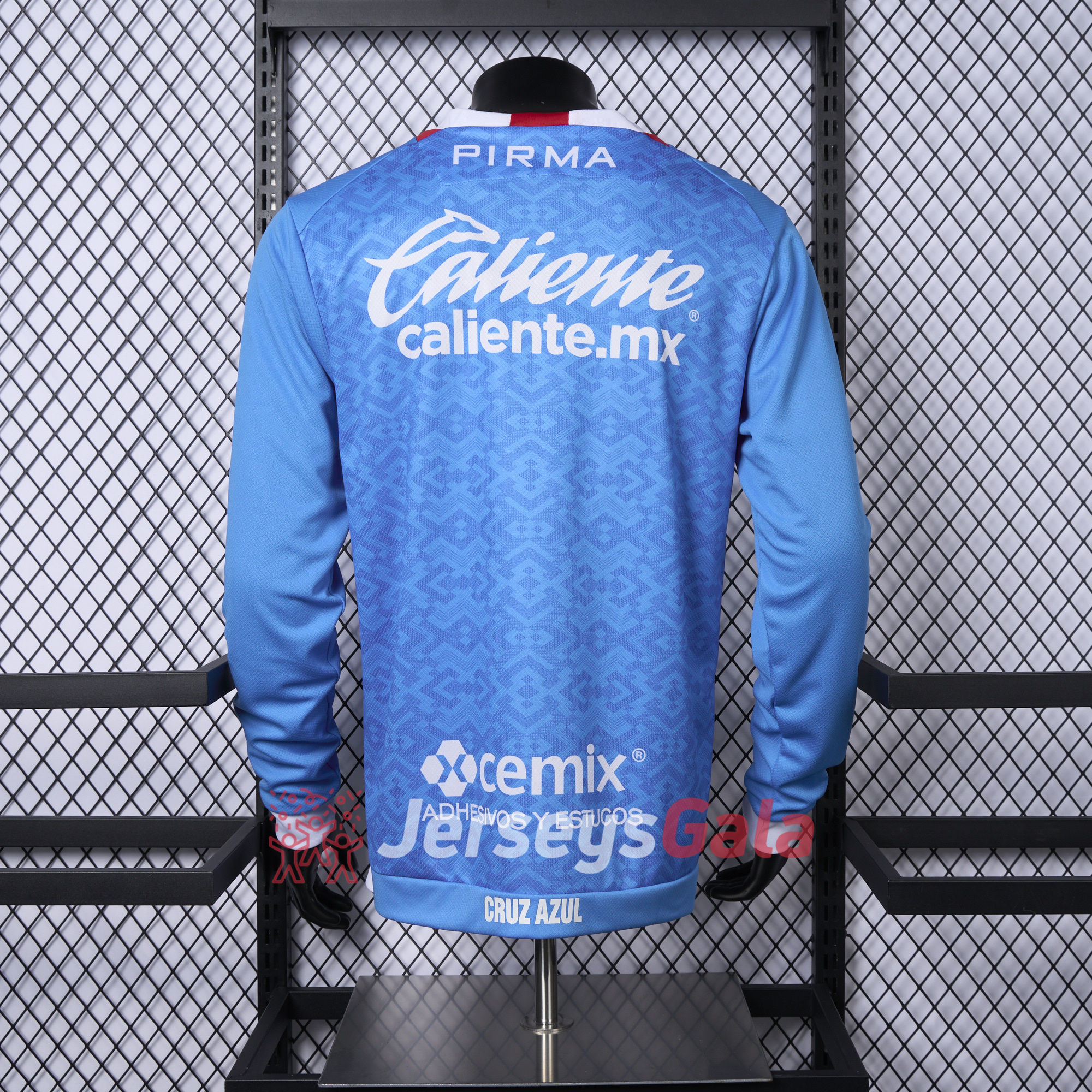 Cruz Azul 24-25 Home Long Sleeve Jersey - Player Version - UnitedFutballJersey