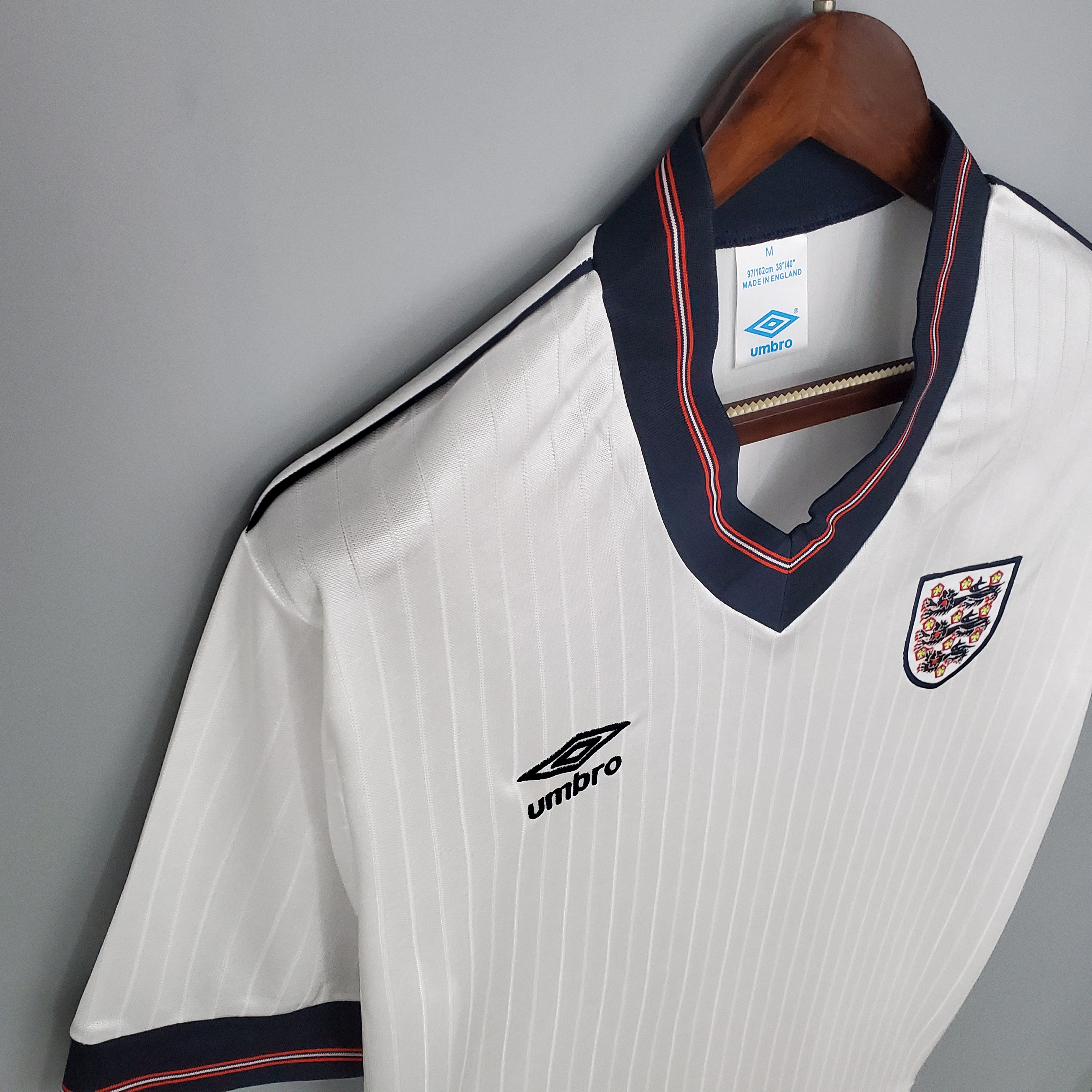 Retro England 1984-87 Home Stadium Jersey - UnitedFutballJersey