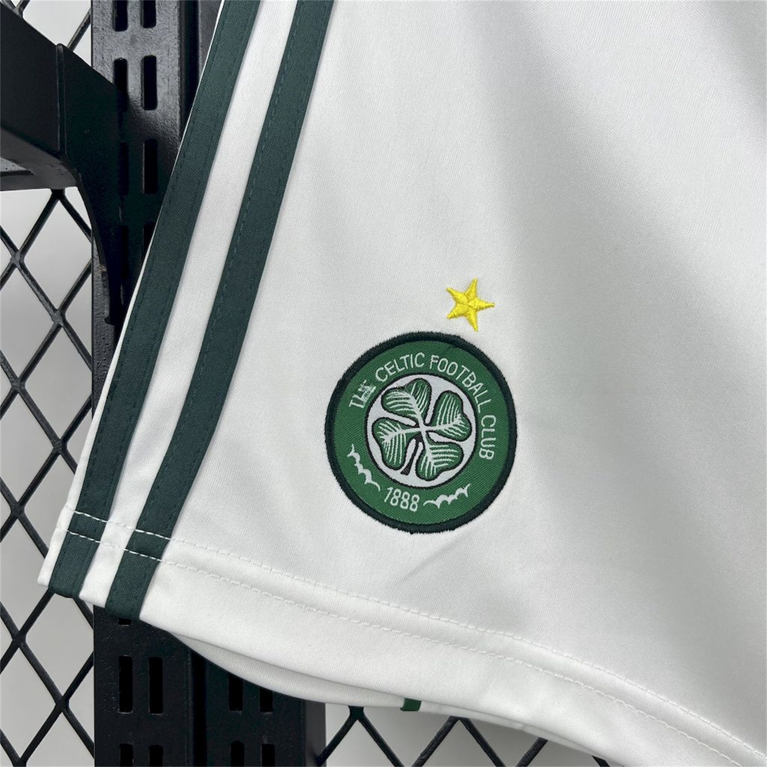 Celtic 25-26 Home White Shorts - Fans Version - UnitedFutballJersey
