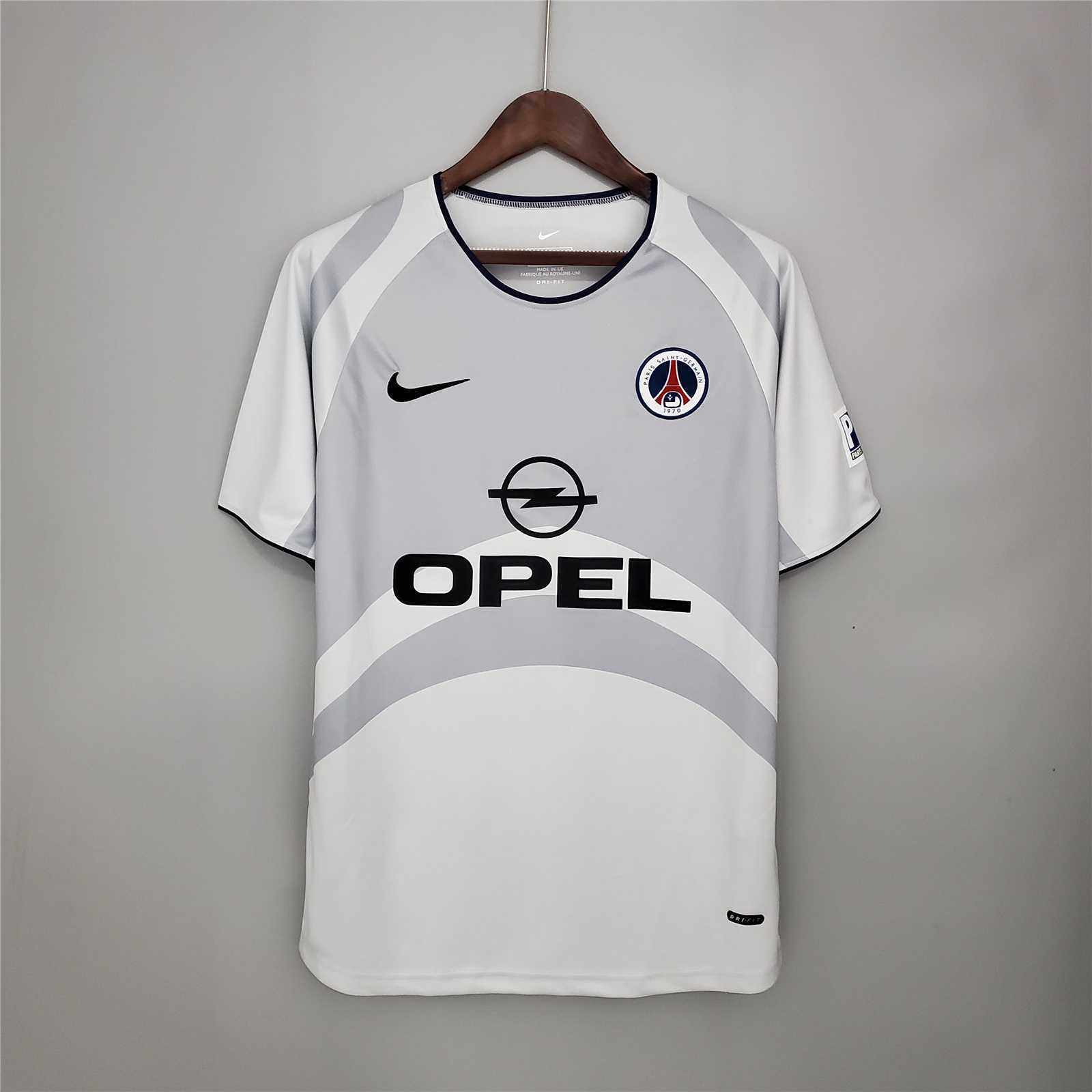 Retro Paris Saint-Germain PSG 2001-02 Away Jersey - UnitedFutballJersey
