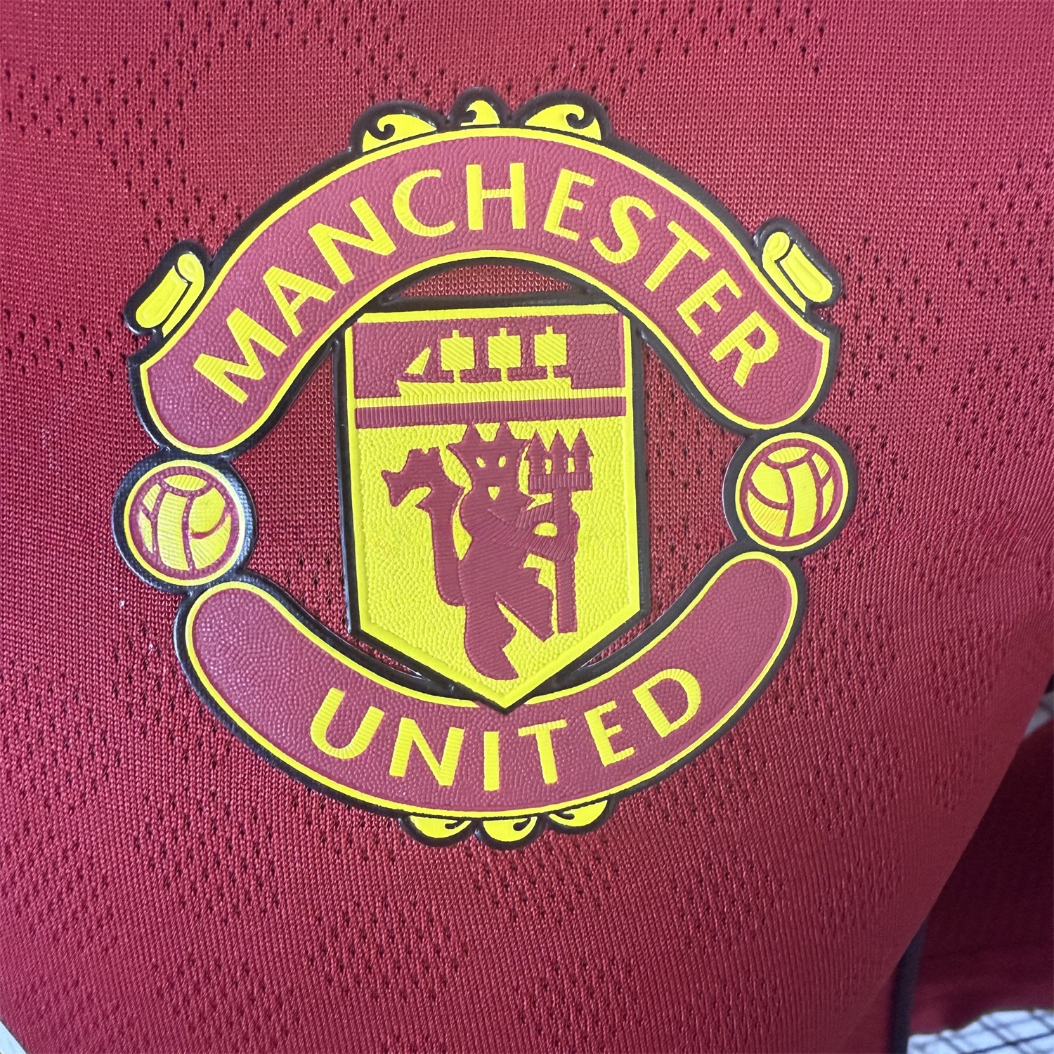Manchester United 25-26 Home Long Sleeves Jersey - Player Version - UnitedFutballJersey