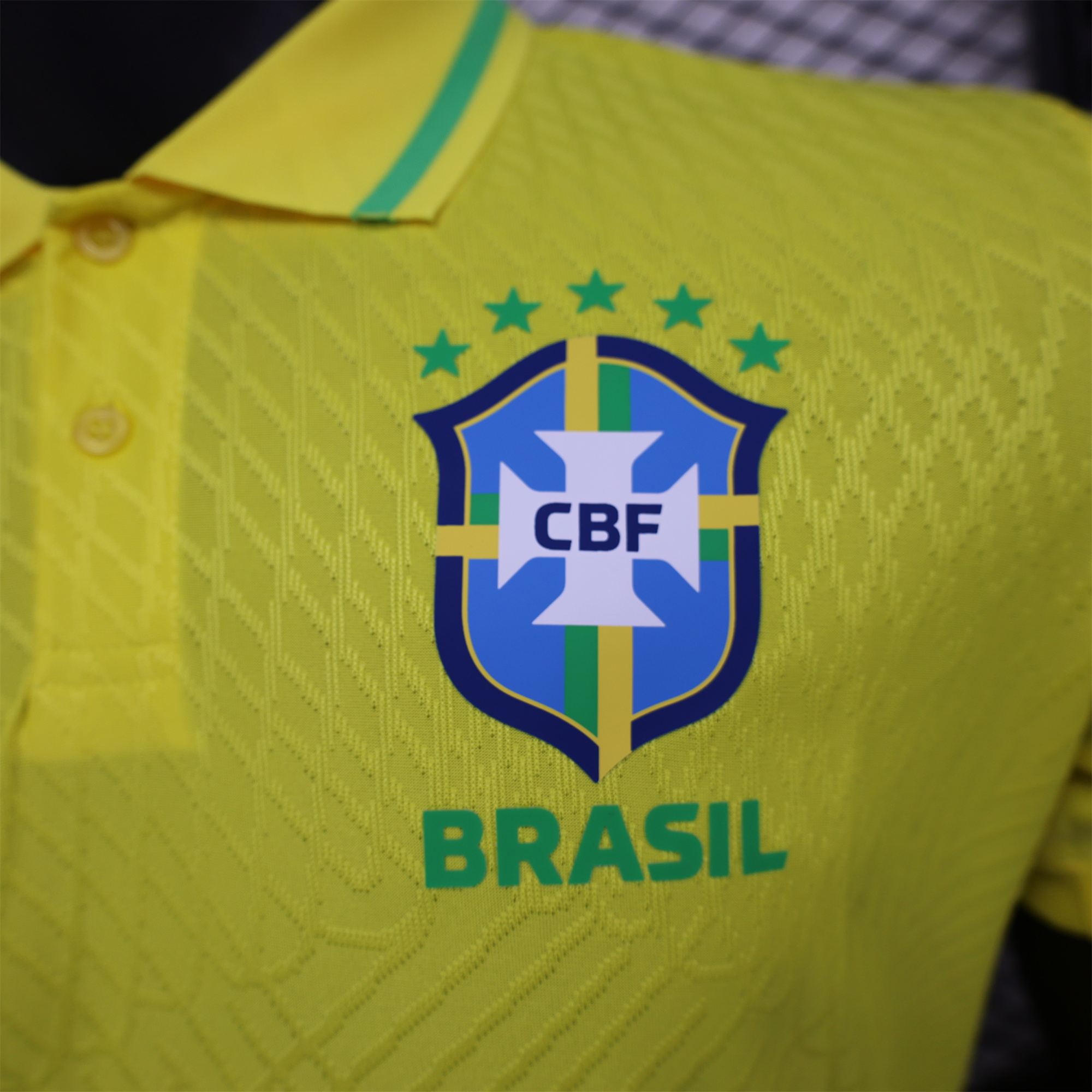 Brazil 24-25 Home Special Edition Polo - Player Version - UnitedFutballJersey
