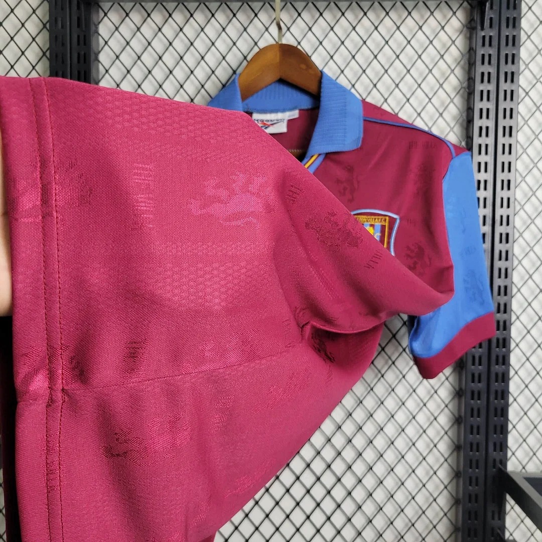 Retro Aston Villa 1995-97 Home Stadium Jersey - UnitedFutballJersey