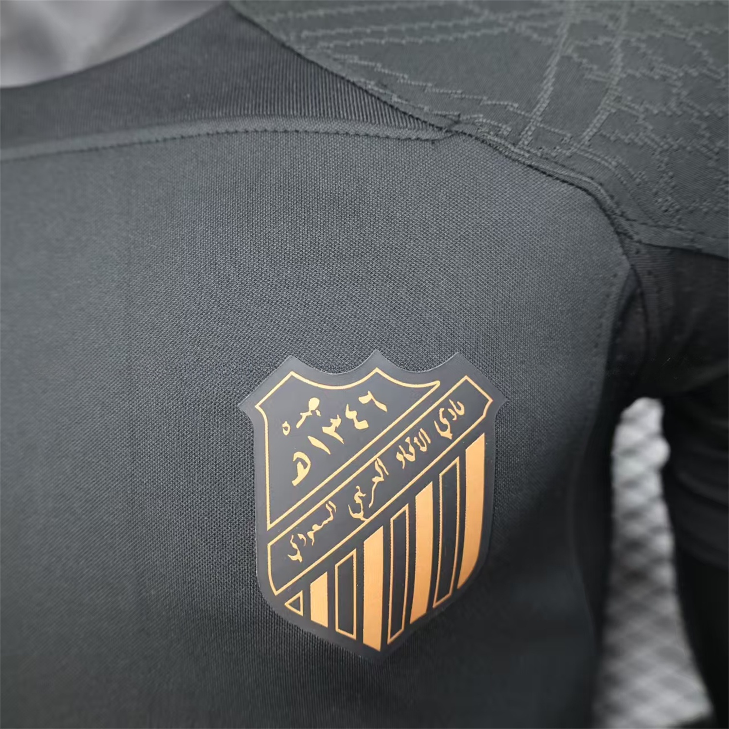 Al Ittihad Jeddah United 25-26 Golden 1927 Anniversary Black Jersey - Player Version - UnitedFutballJersey