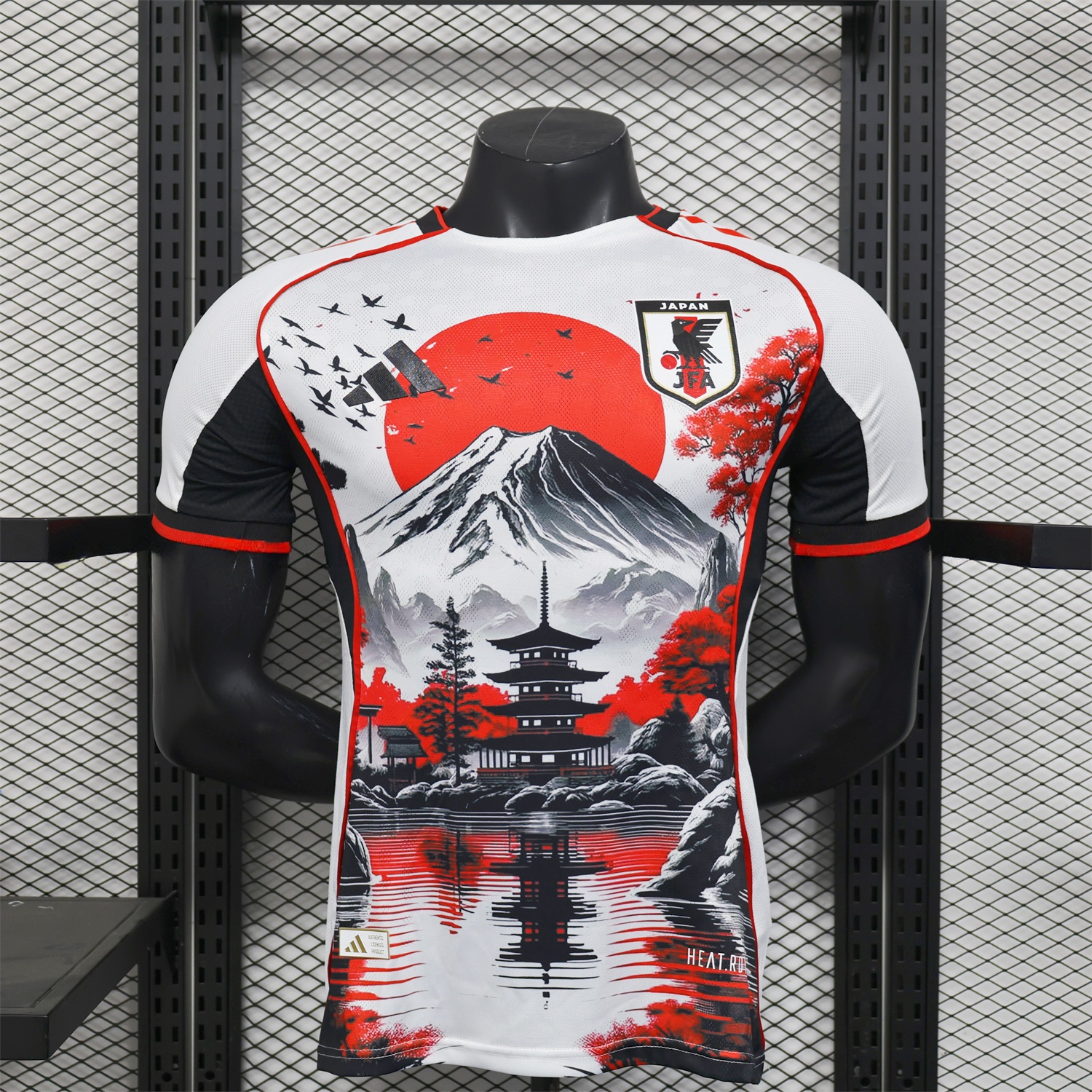 Japan 25-26 Red Maple Mount Fuji Special Edition Jersey - Player Version - UnitedFutballJersey
