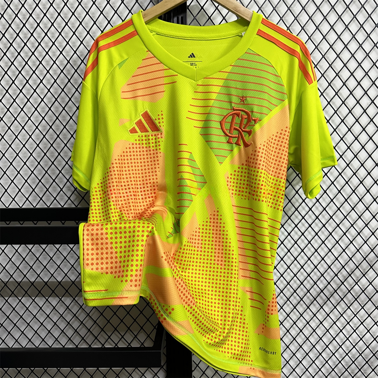 Flamengo 25-26 Yellow Green Goalkeeper Jersey - Fans Version - UnitedFutballJersey