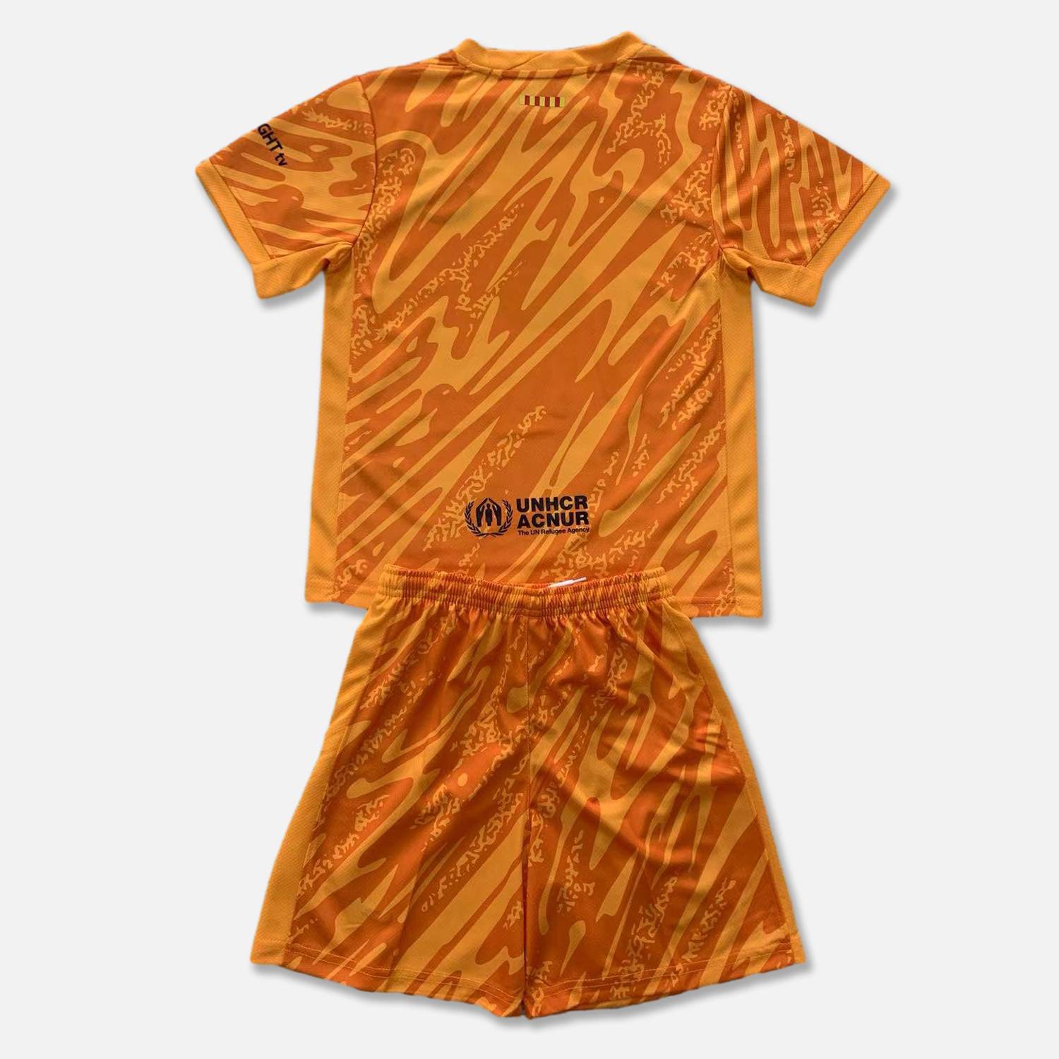 B.A.R.S.A 24-25 Orange Goalkeeper Men's Adult Jersey Set - Fans Version - UnitedFutballJersey