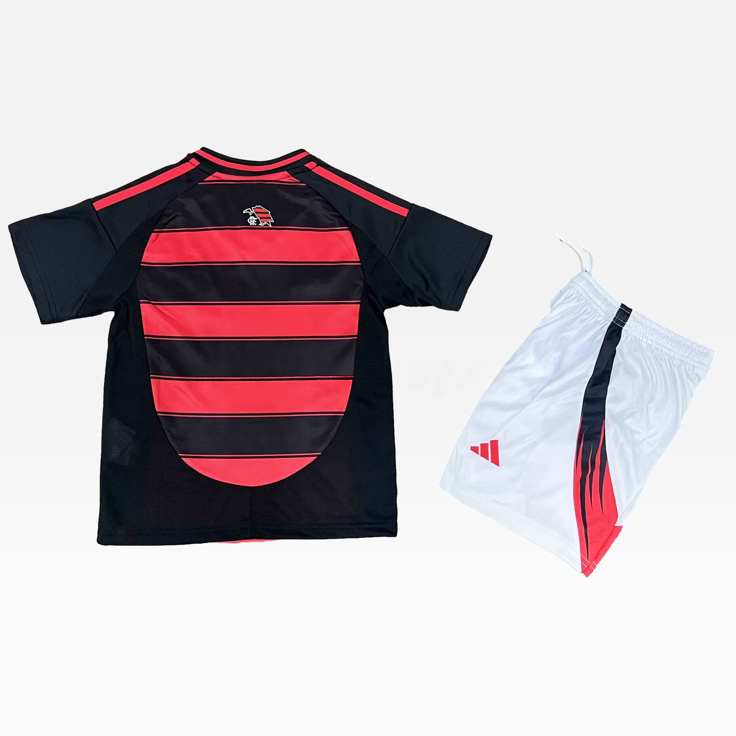 Flamengo 25-26 Home Unsponsored Kids Kit - UnitedFutballJersey