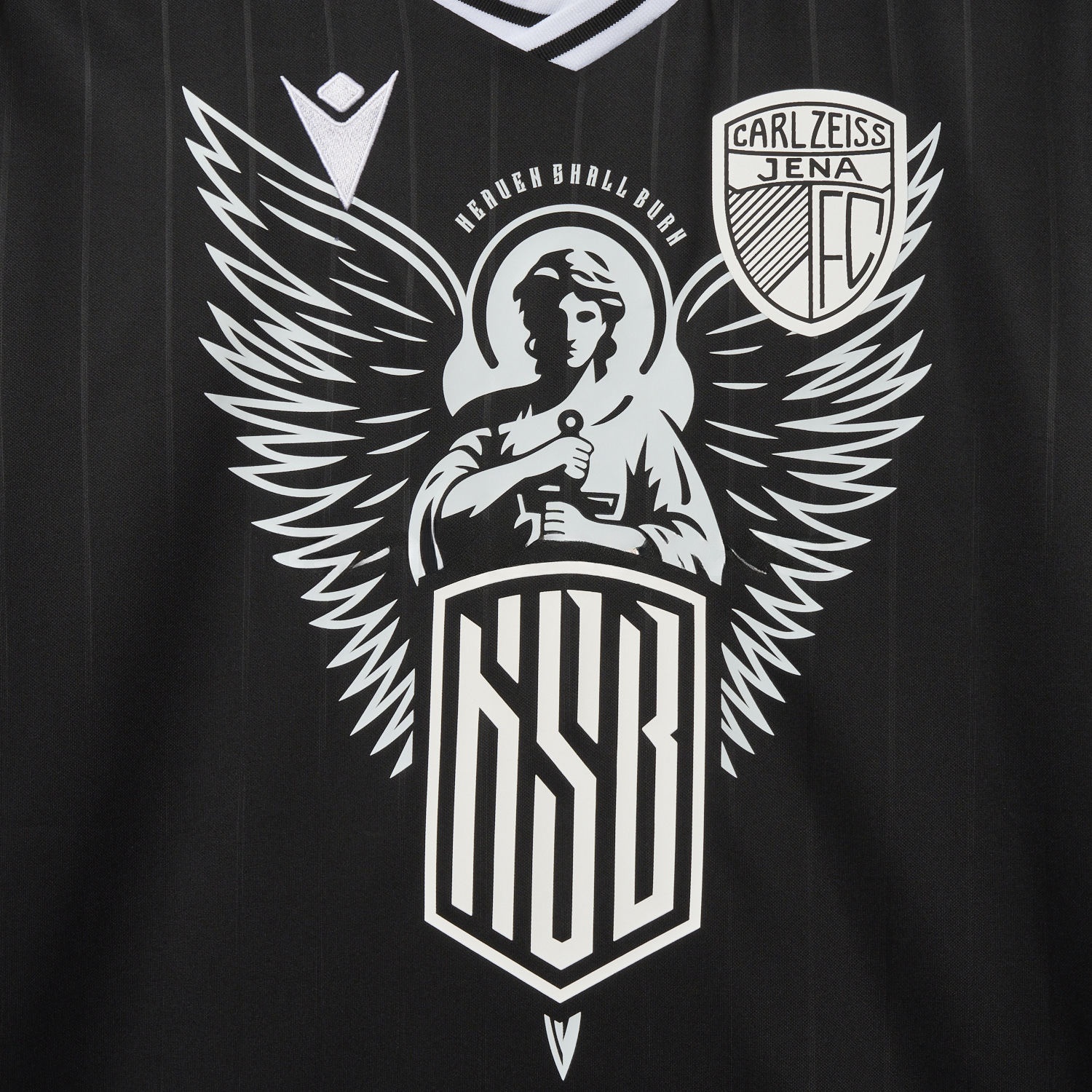 Carl Zeiss Jena 24-25 Black Pre-Match Special Jersey - Fans Version - UnitedFutballJersey