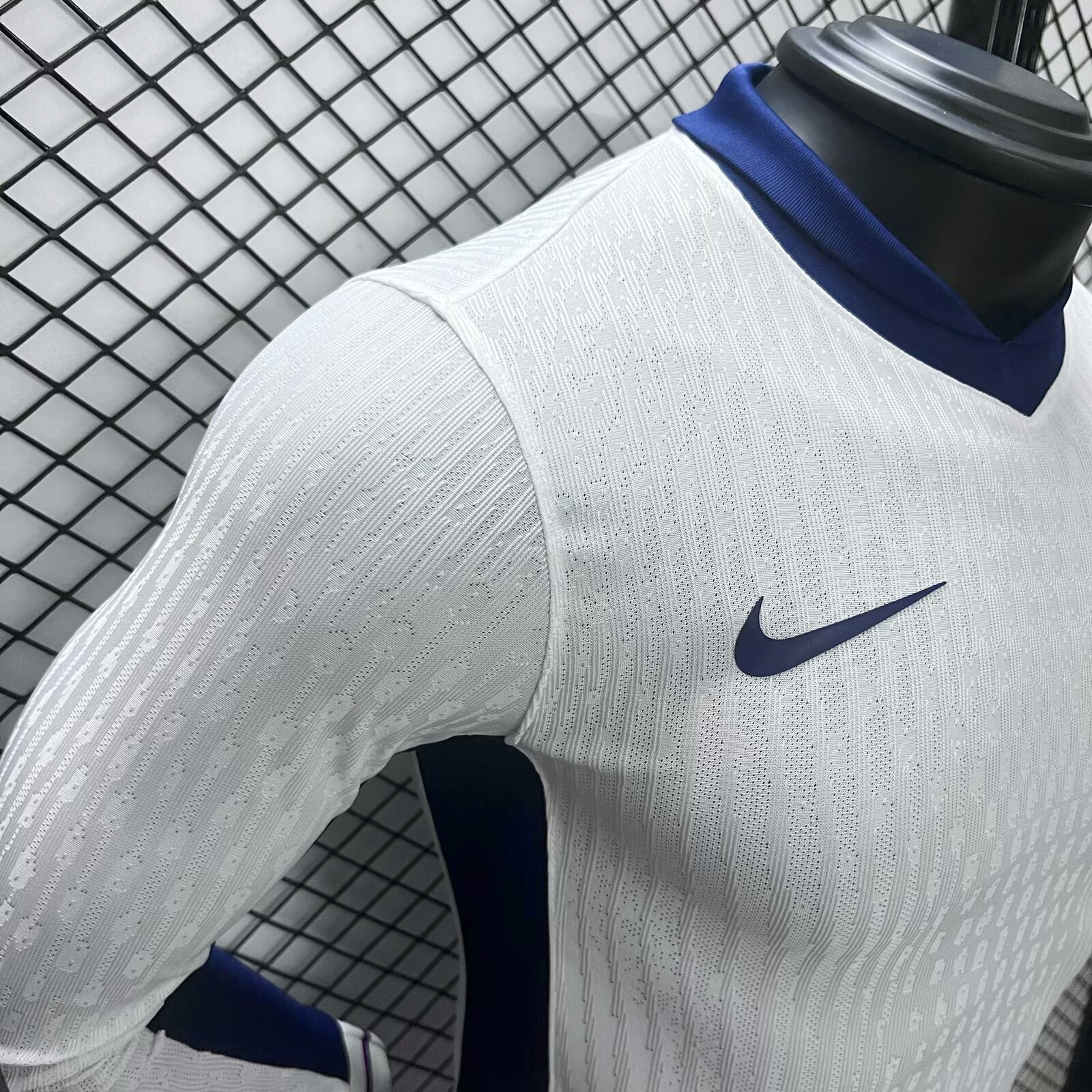 England 2024 Home Stadium Long Sleeve Jersey - Player Version - UnitedFutballJersey