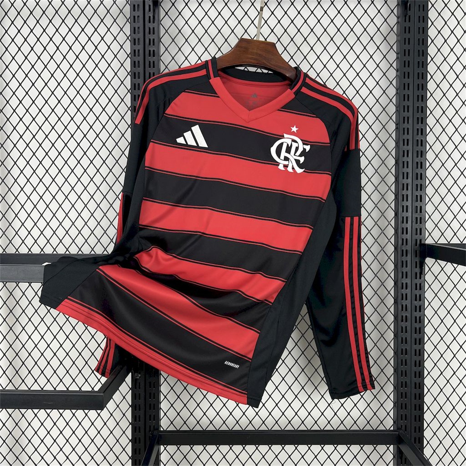Flamengo 25-26 Home Unsponsored Long Sleeves Jersey - Fans Version - UnitedFutballJersey