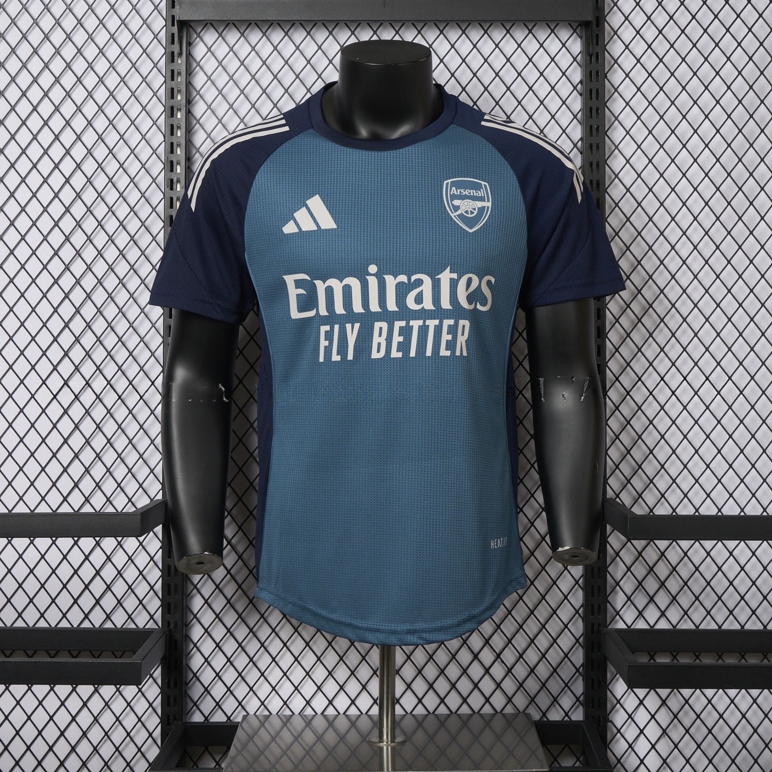 Arsenal 25-26 Blue Training Jersey - Player Version - UnitedFutballJersey
