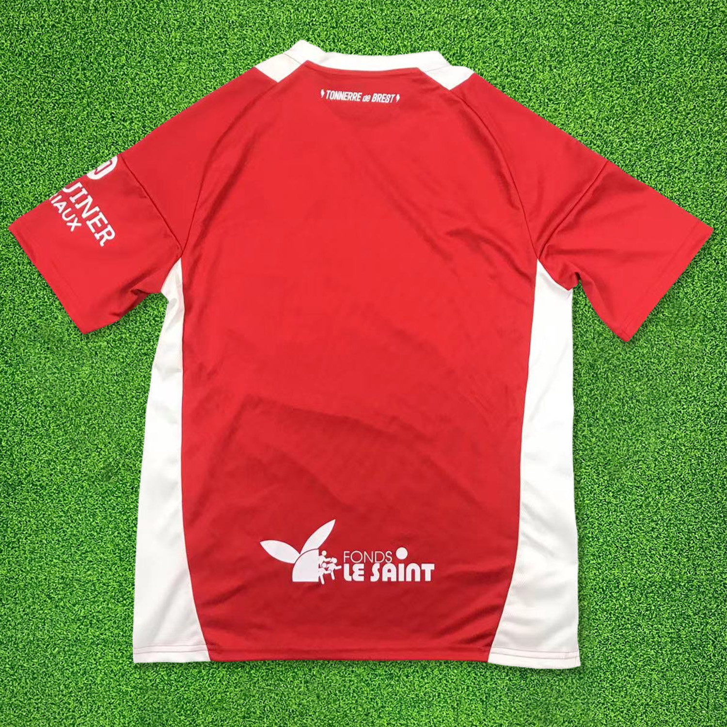 Stade Brestois 24-25 European Home Jersey - Fans Version - UnitedFutballJersey