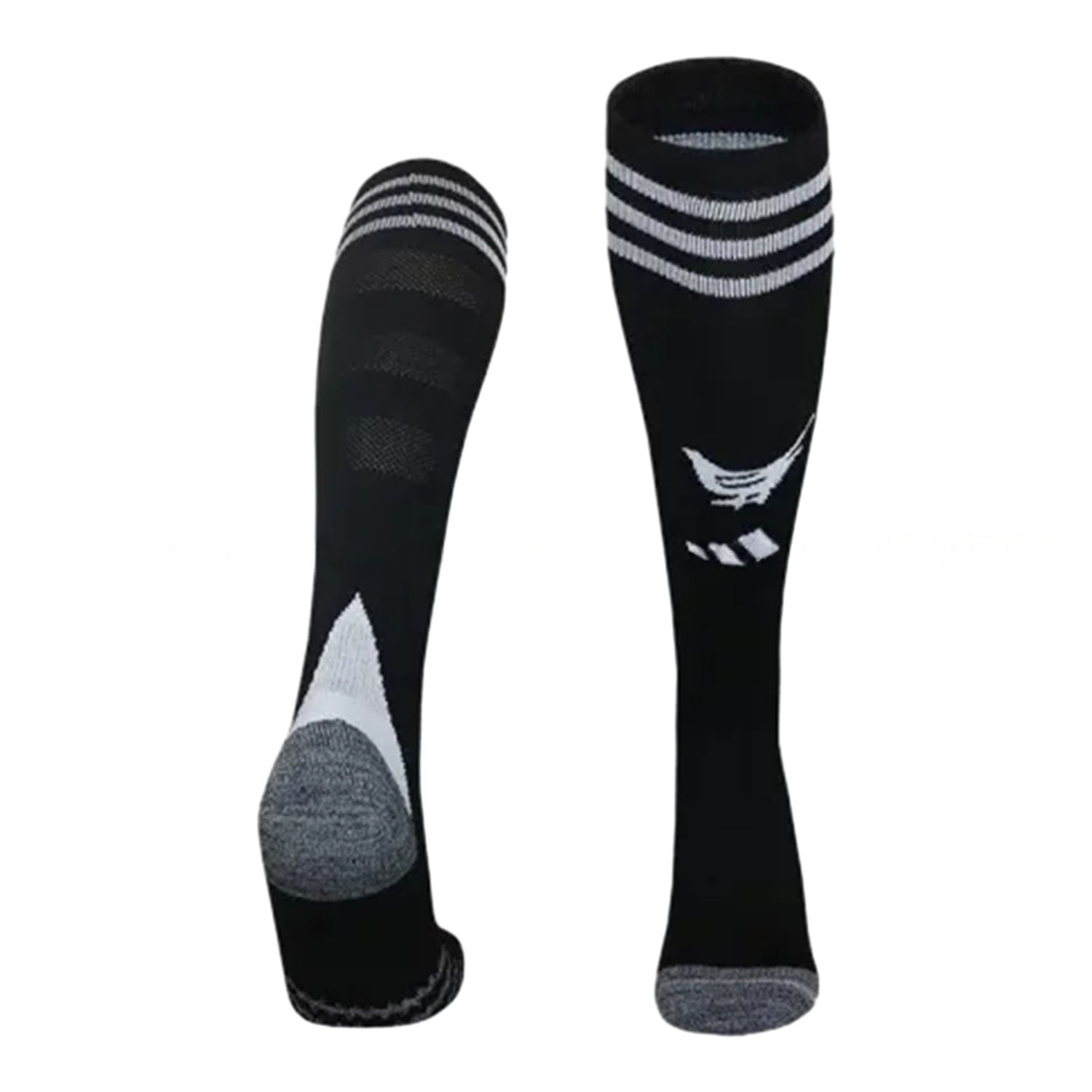 Newcastle United 25-26 Home Socks - Black - UnitedFutballJersey