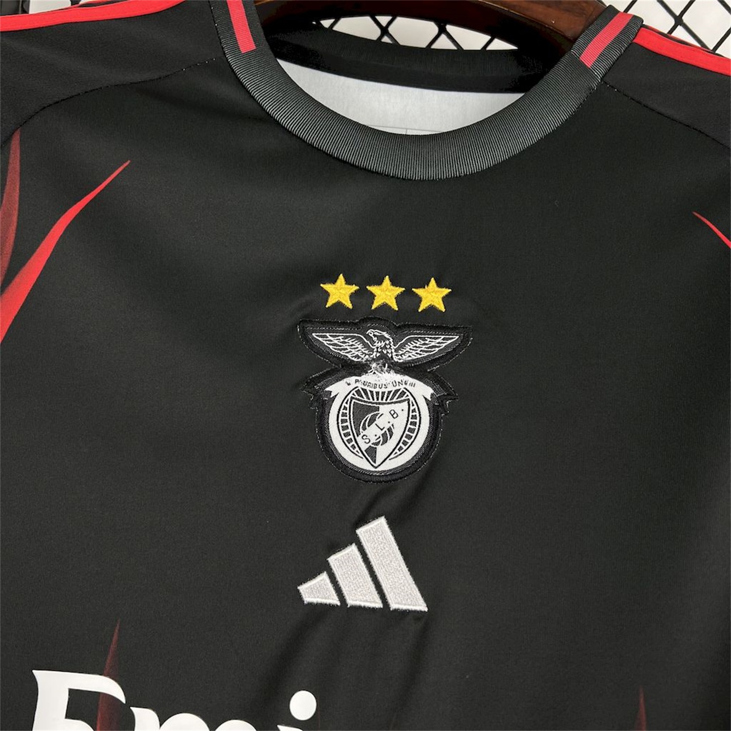 Benfica 24-25 Black and Red Fire Special Edition Jersey - Fans Version - UnitedFutballJersey