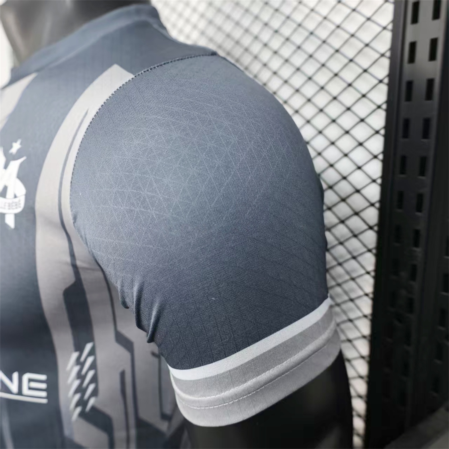 Marseille 25-26 Grey Stripes Special Jersey - Player Version - UnitedFutballJersey