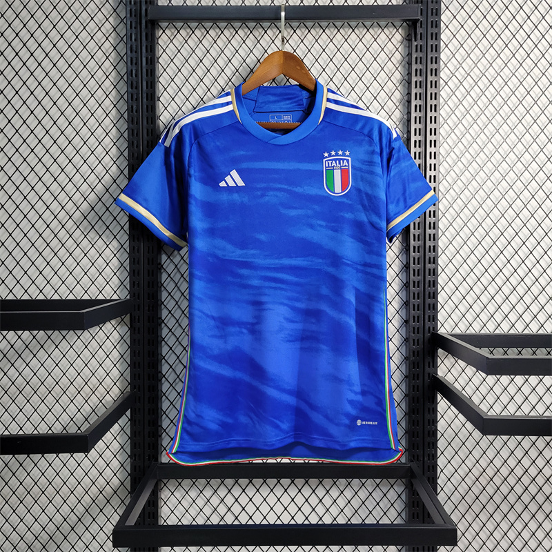 Italy 23-24 Home Jersey - Fans Version - UnitedFutballJersey
