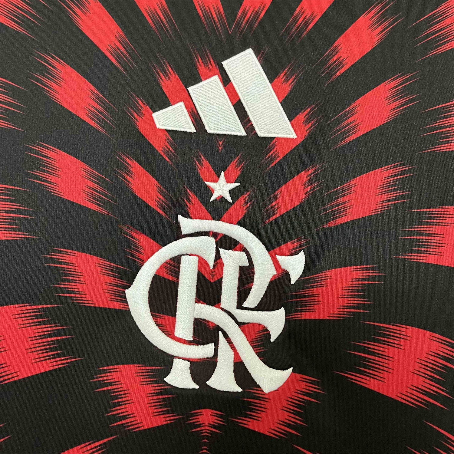 Flamengo 25-26 Pre-Match Jersey with Sponsors - Fans Version - UnitedFutballJersey