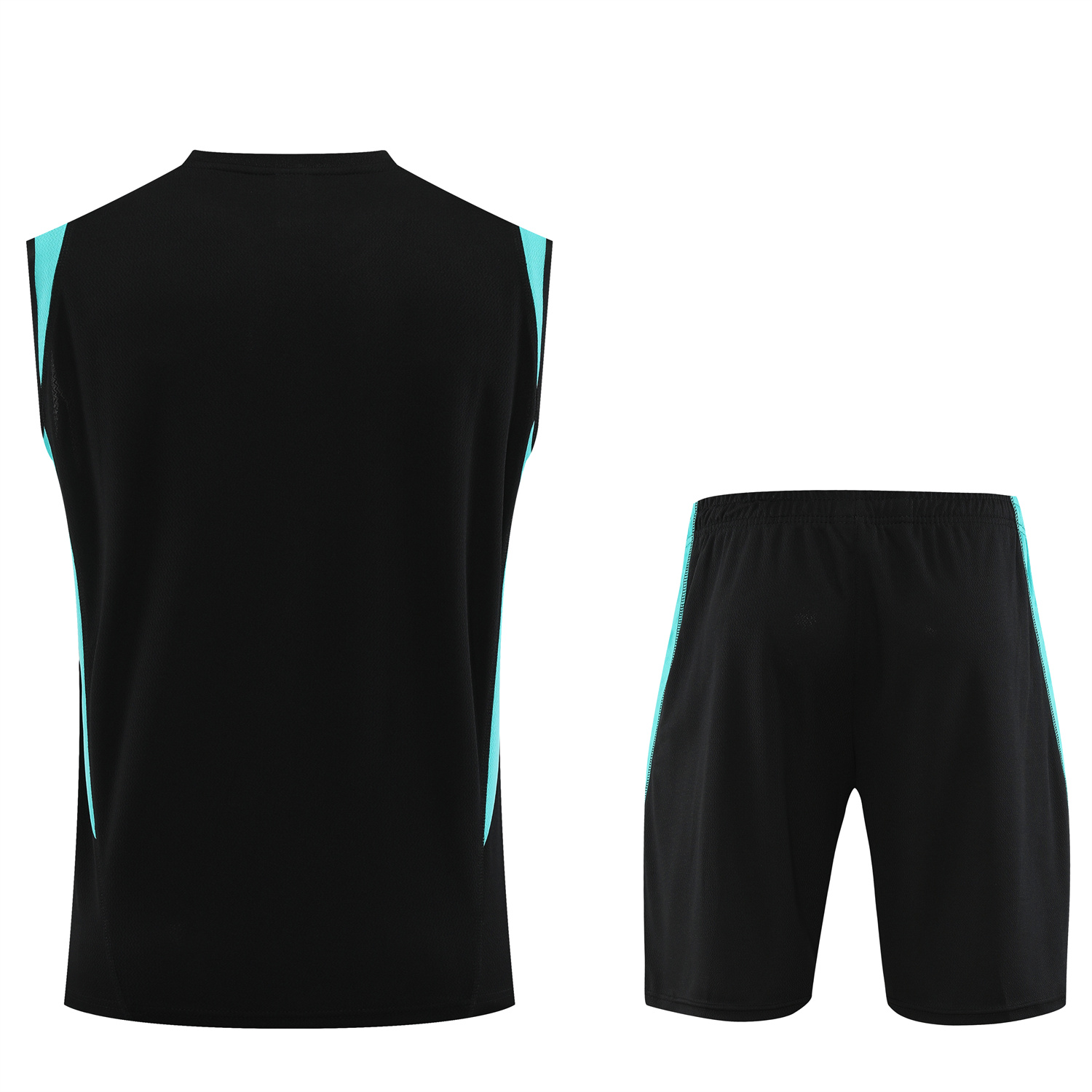 Manchester United 23-24 Black Player Vest Training Set - UnitedFutballJersey