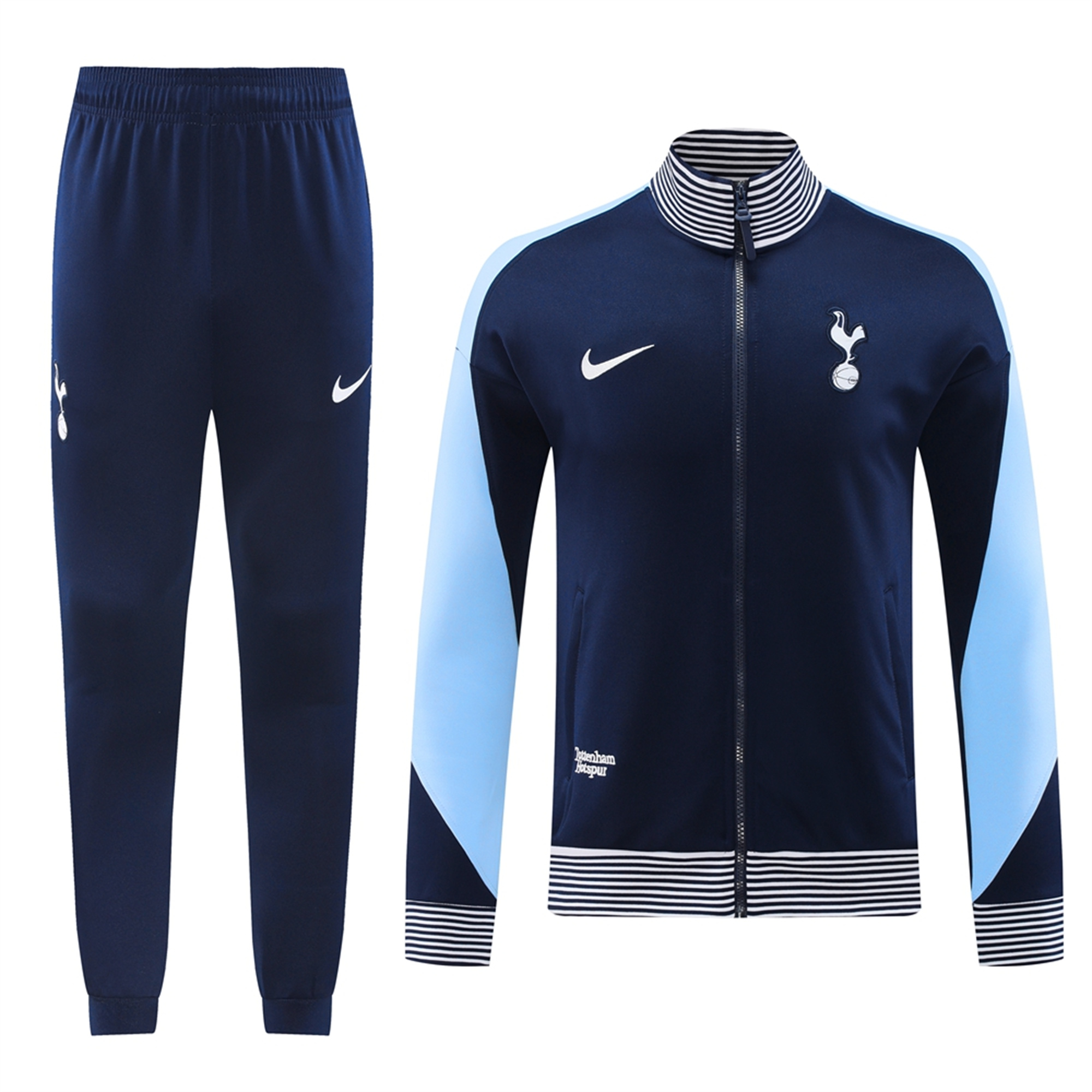 Tottenham Hotspur 24-25 Jacket Training Tracksuit - Royal Blue - UnitedFutballJersey