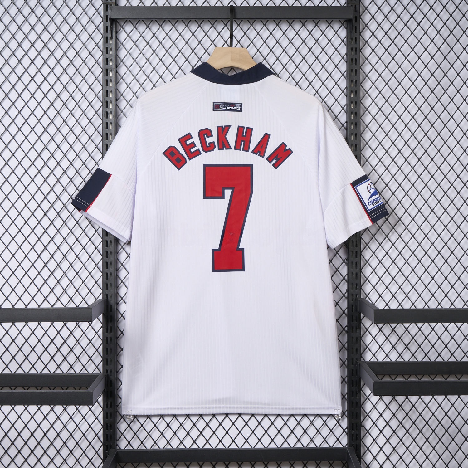 Retro England 1998 Home Jersey - UnitedFutballJersey