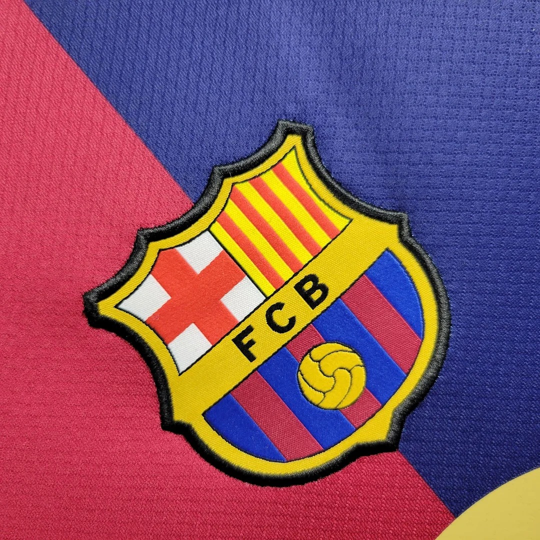 B.A.R.S.A X Coldplay 24-25 Home Co-Branded Kids Kit - UnitedFutballJersey