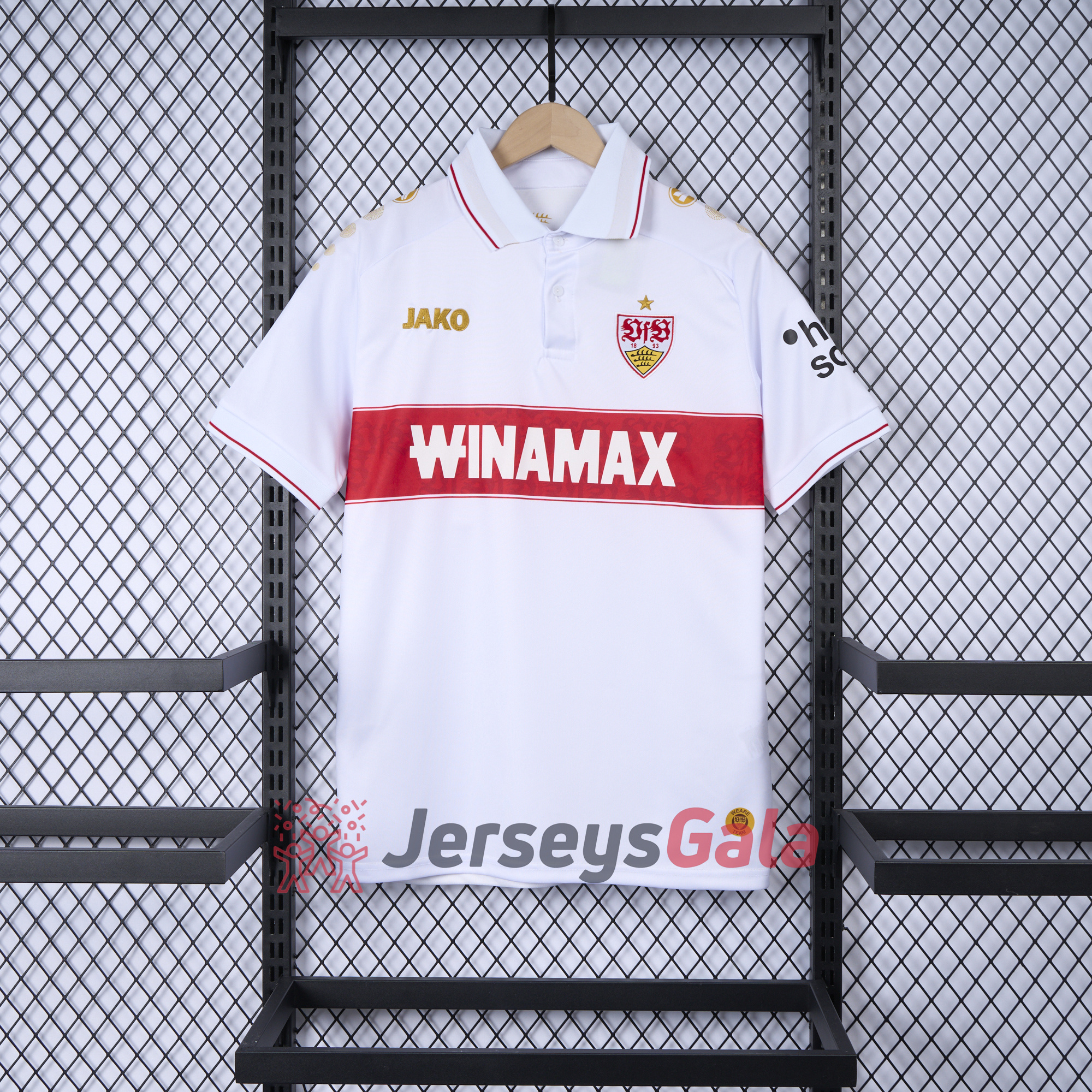 VfB Stuttgart 24-25 European Home Jersey - Fans Version - UnitedFutballJersey
